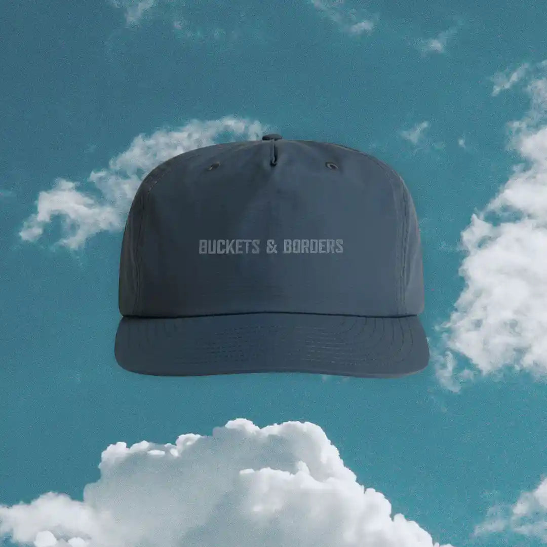 Buckets & Borders Wordmark Hat, blue