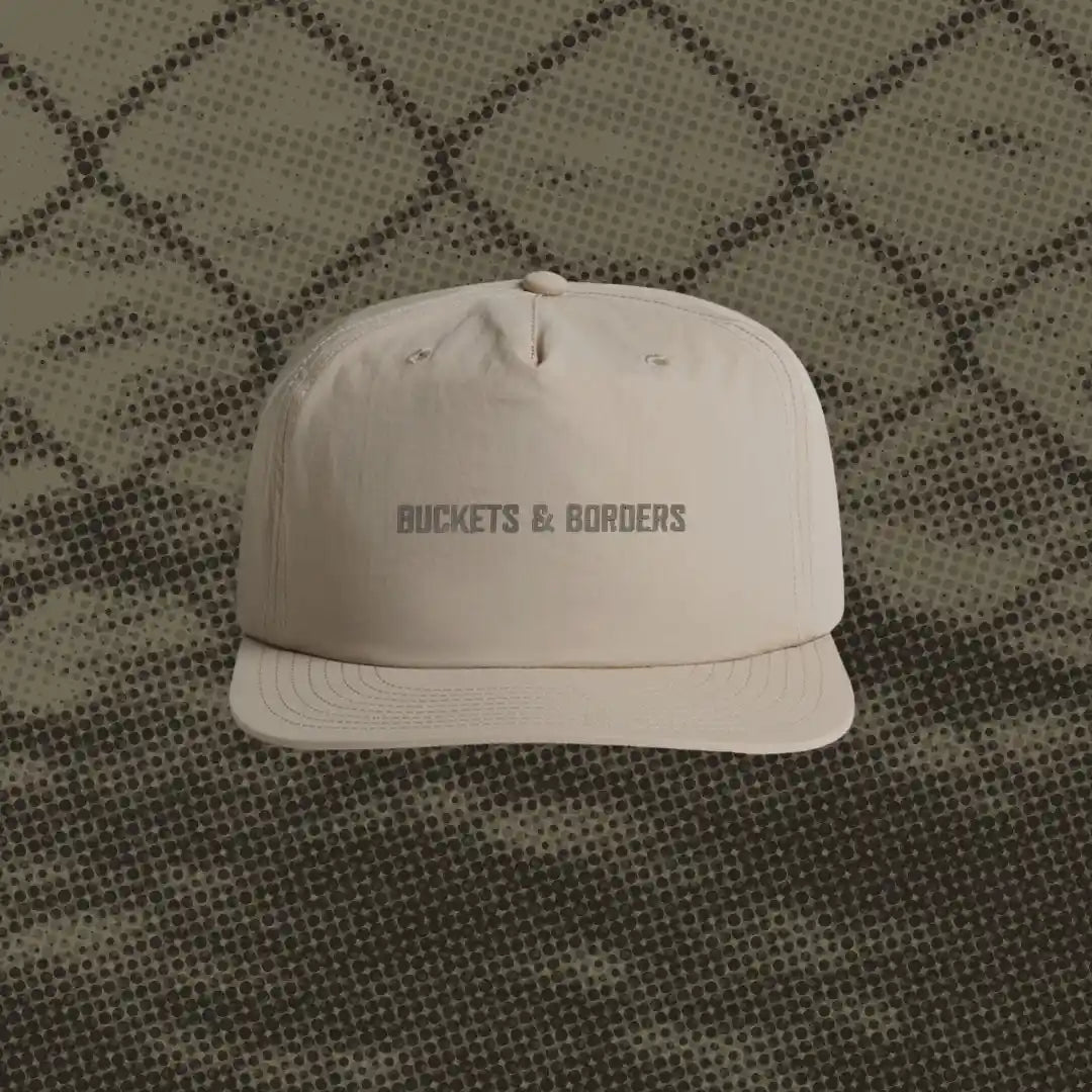Buckets & Borders Wordmark Hat, olive