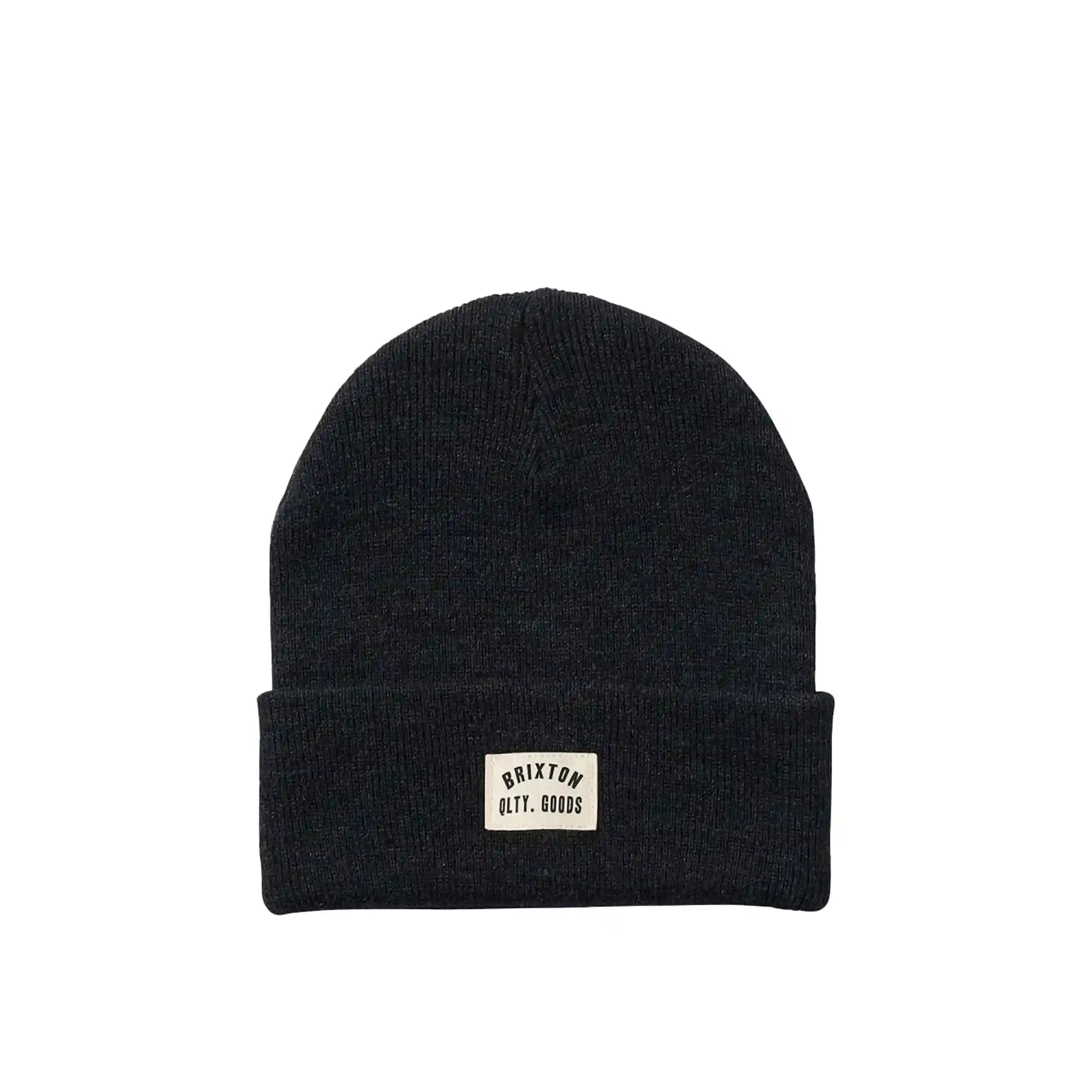 Brixton Woodburn Watch Cap Beanie, washed black