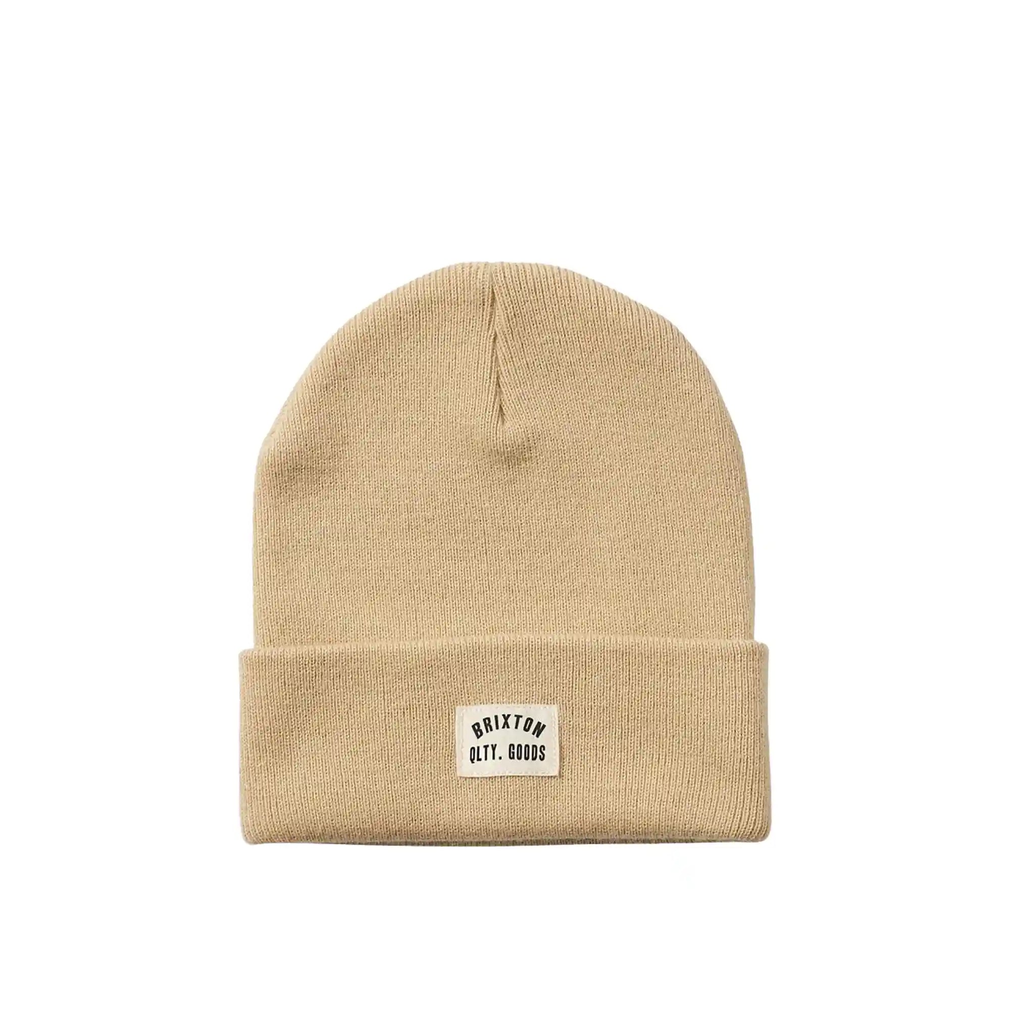 Brixton Woodburn Watch Cap Beanie, biscotti