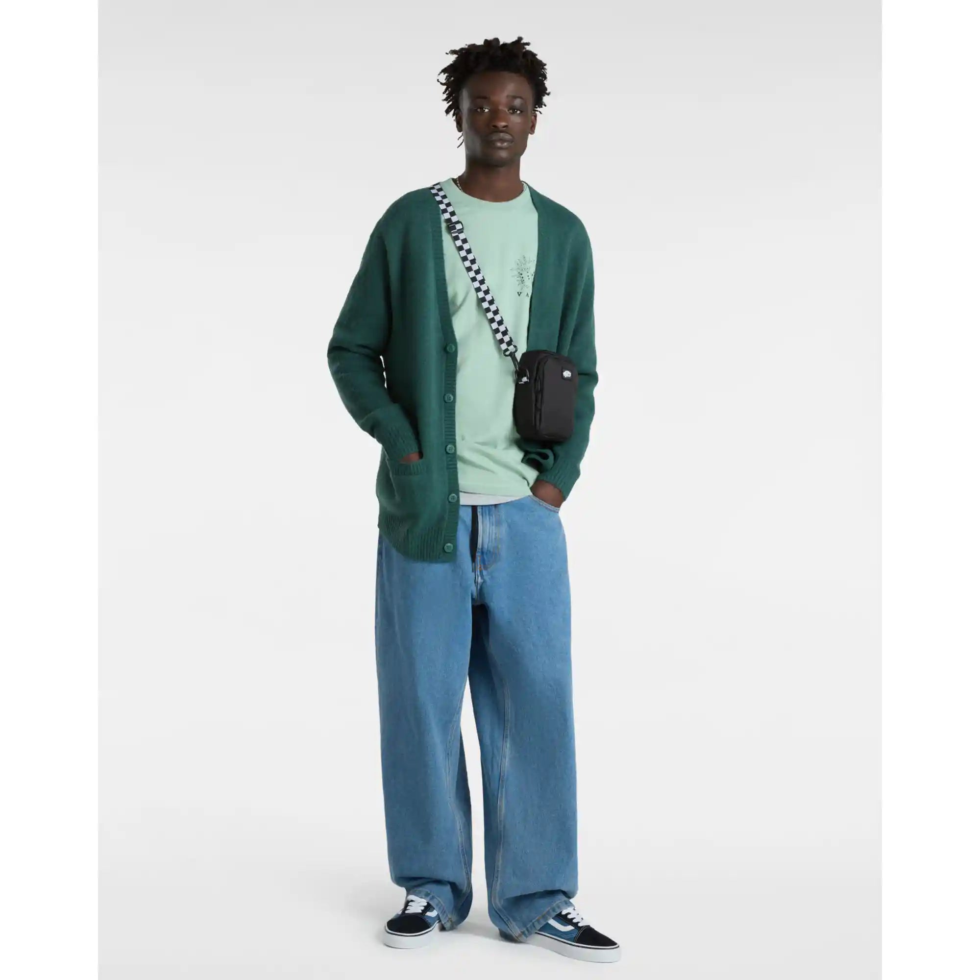 Vans Havenwood Cardigan, bistro green — available at Norwood