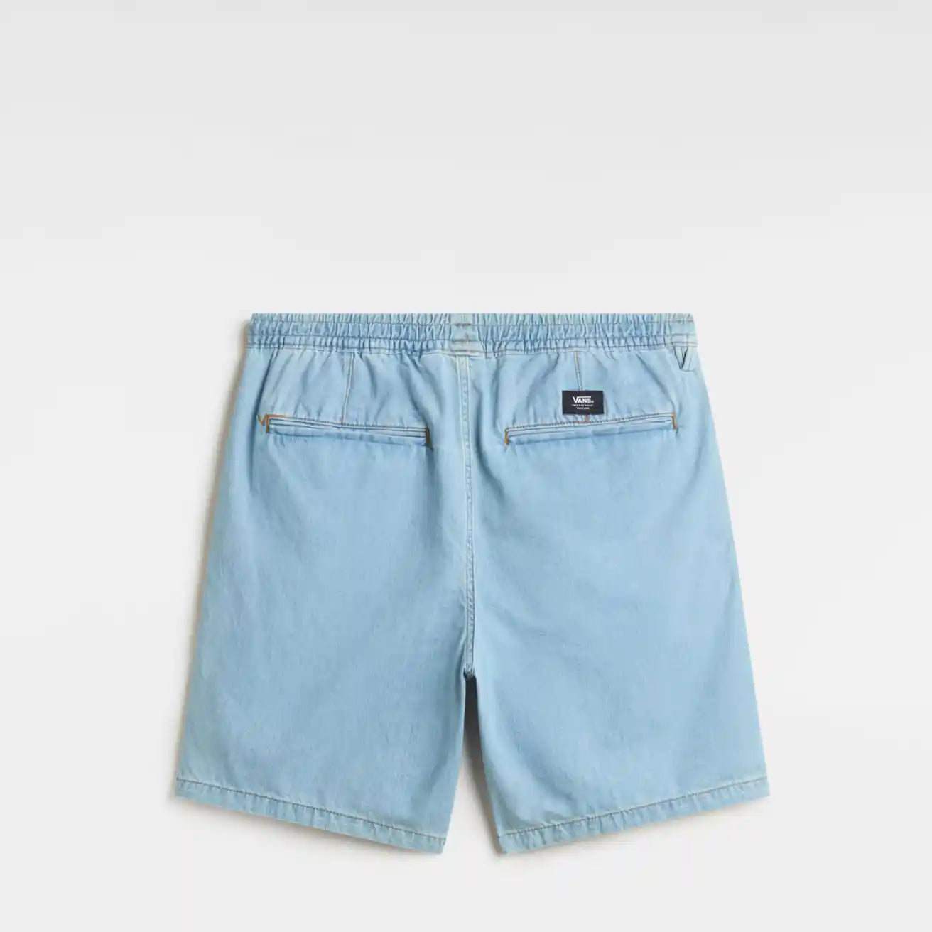 Vans Range Denim Relaxed Short, stonewash blue — available at Norwood