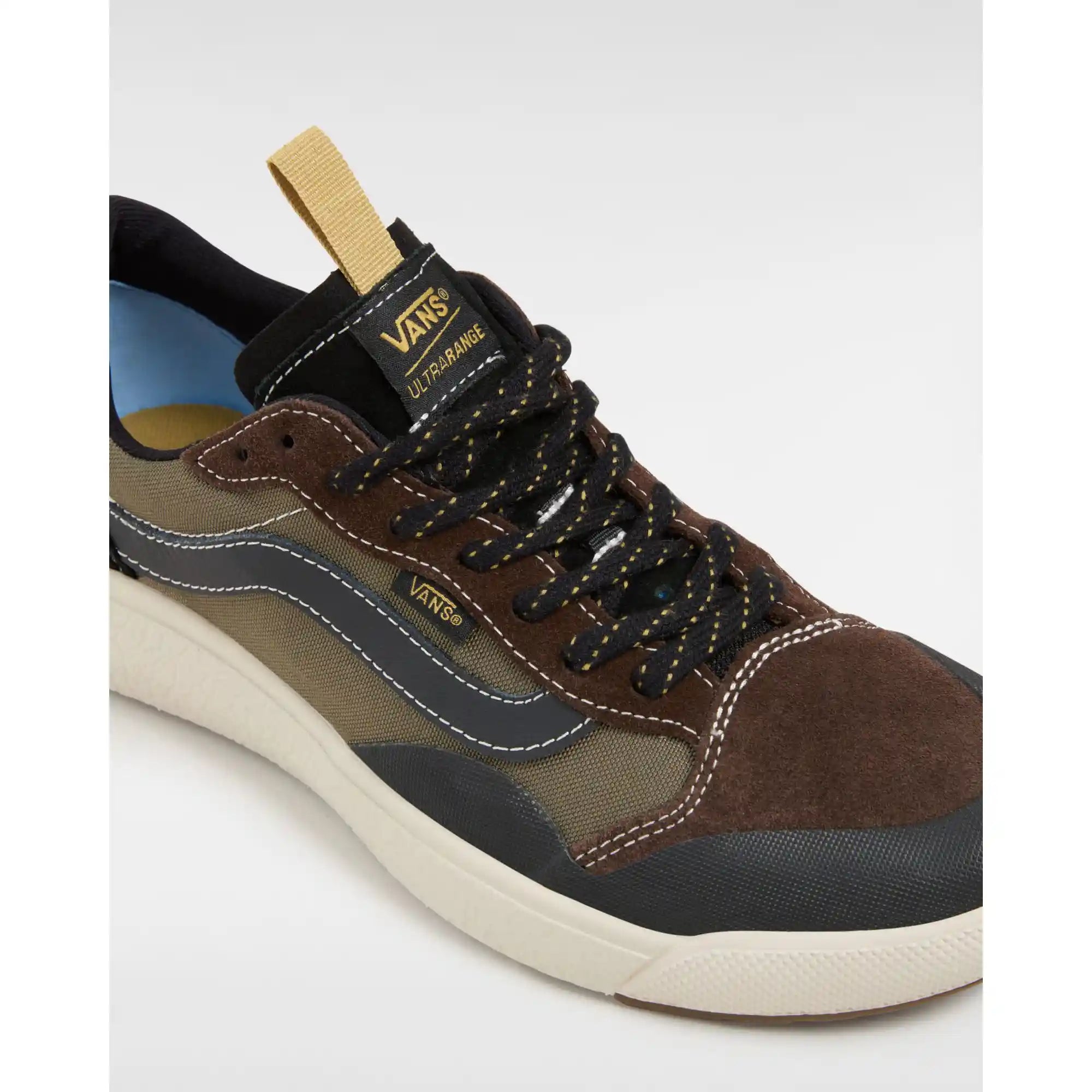 Vans Ultrarange Exo SE, black/olive — available at Norwood