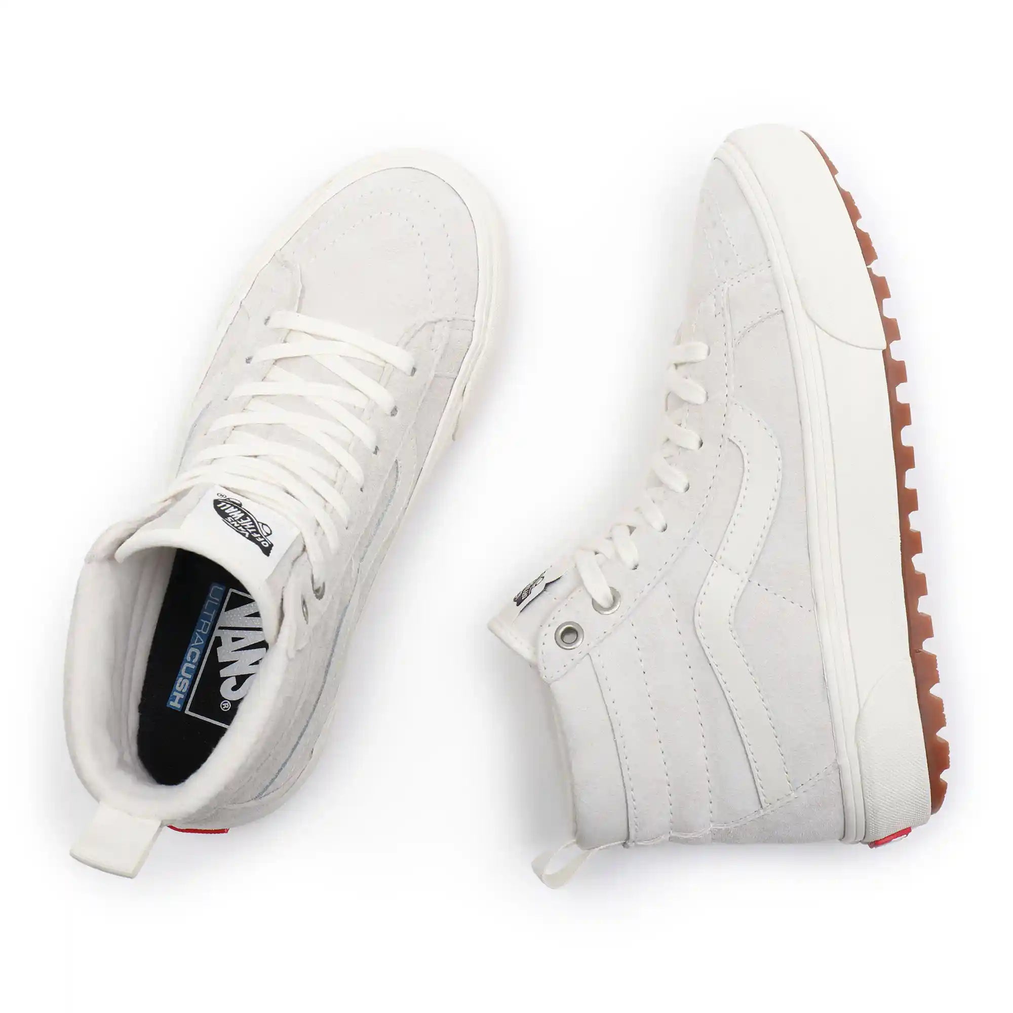 Vans Womens Sk8-Hi® MTE-1, marshmallow/marshmallow — available at Norwood