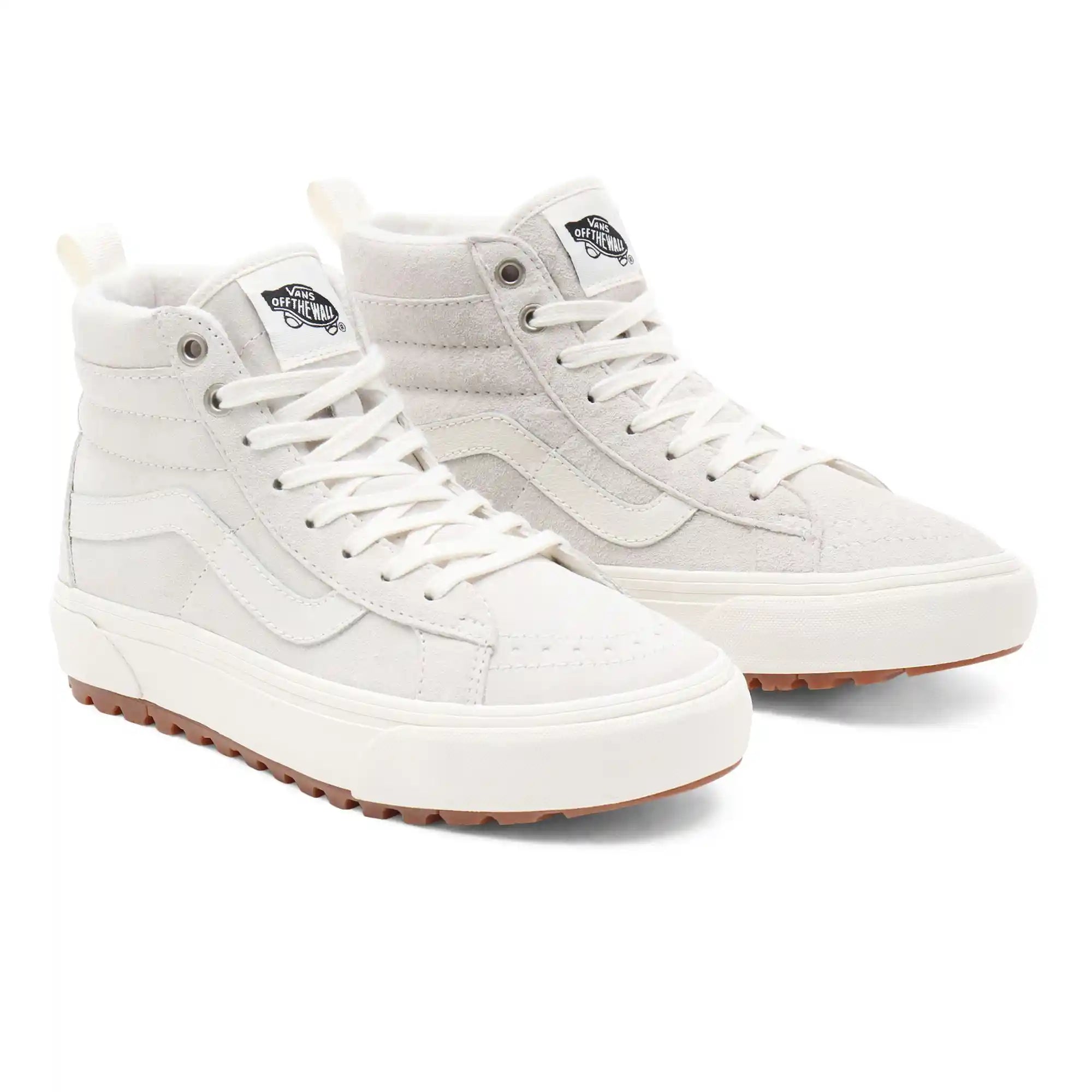 Vans Womens Sk8-Hi® MTE-1, marshmallow/marshmallow — available at Norwood