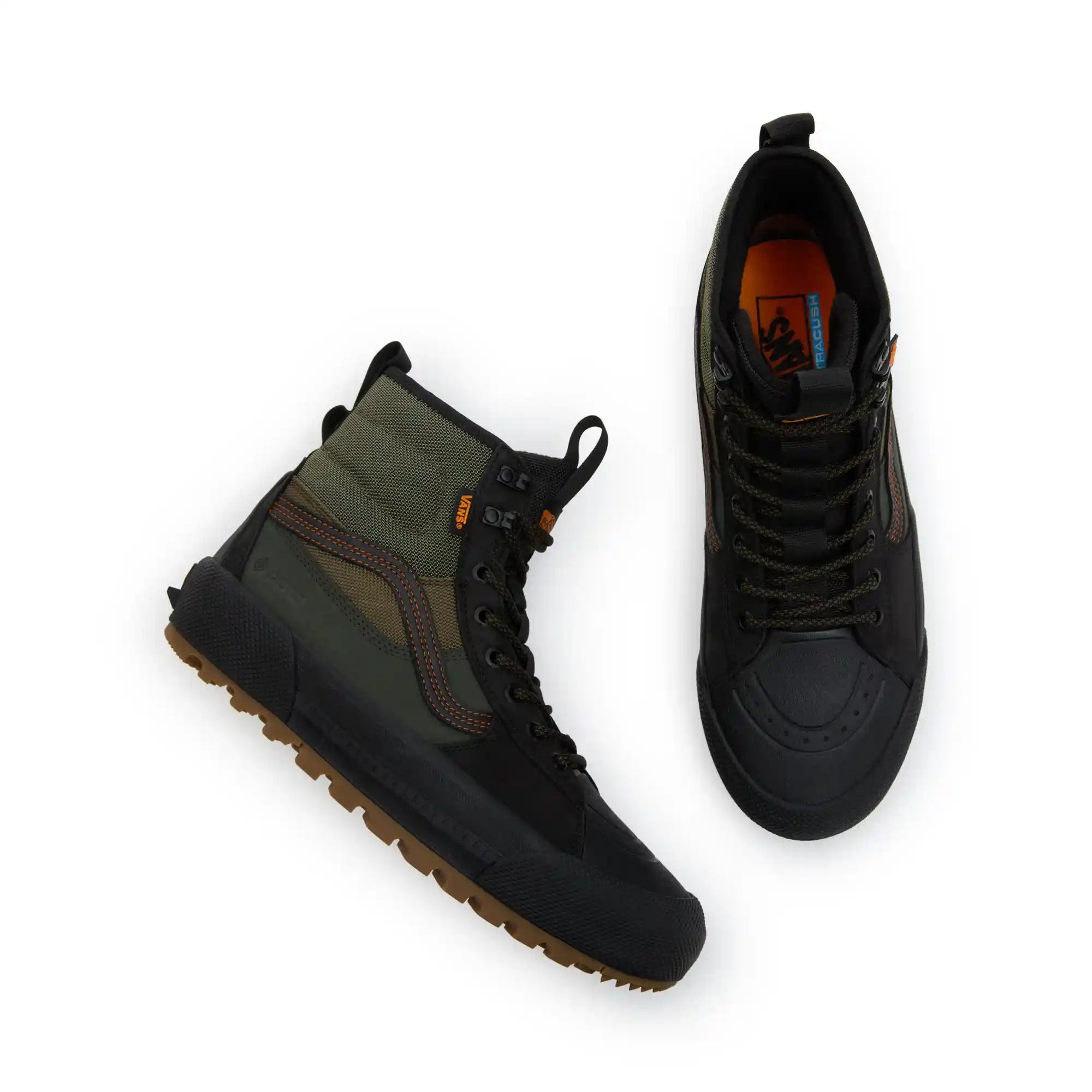 Vans Sk8-Hi Gore-Tex MTE-3, olive/black — available at Norwood