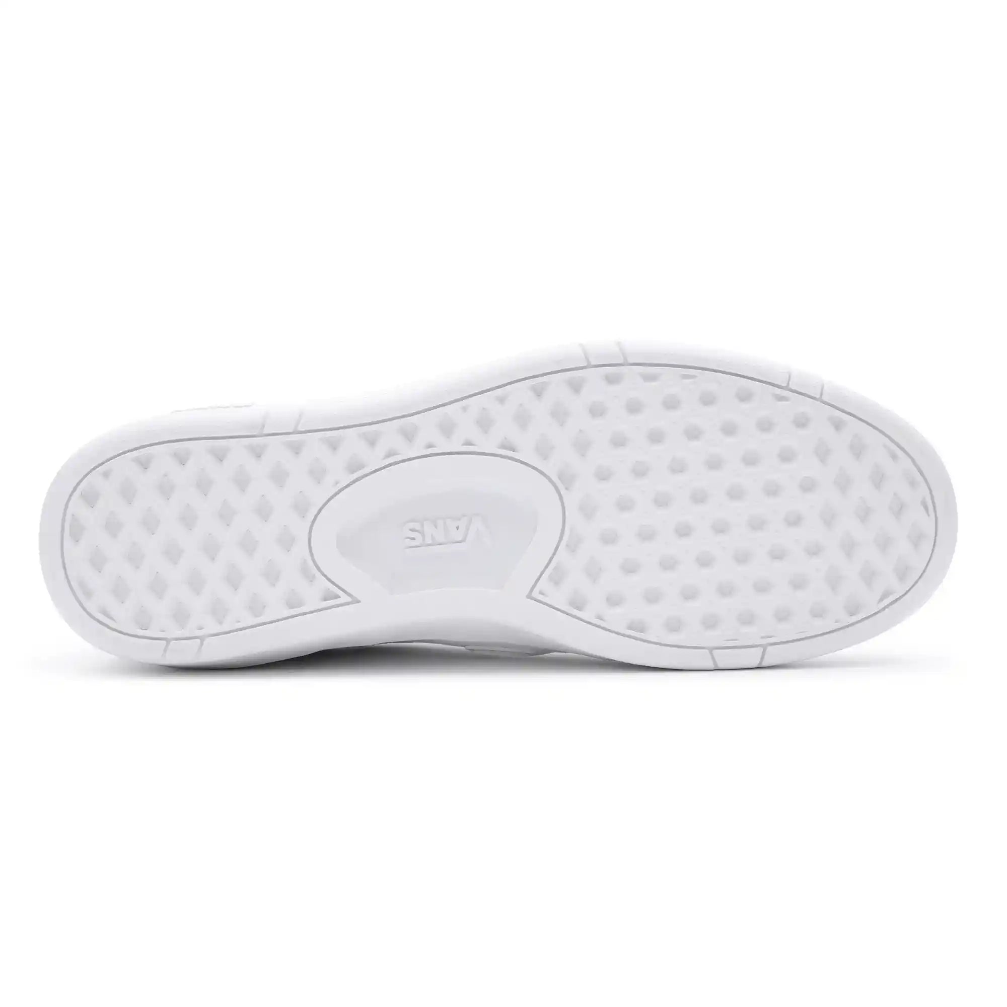 Vans Lowland ComfyCush Shoes, sport true white — available at Norwood