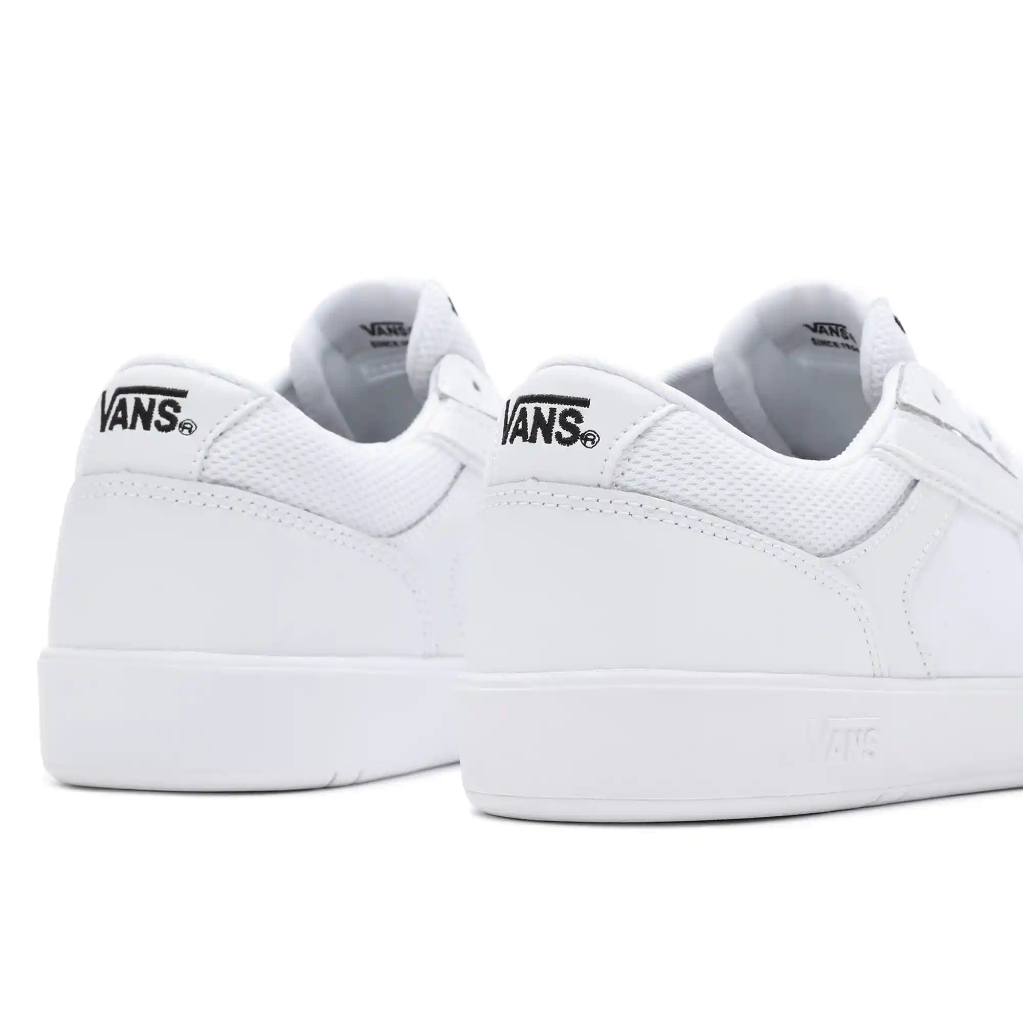 Vans Lowland ComfyCush Shoes, sport true white — available at Norwood