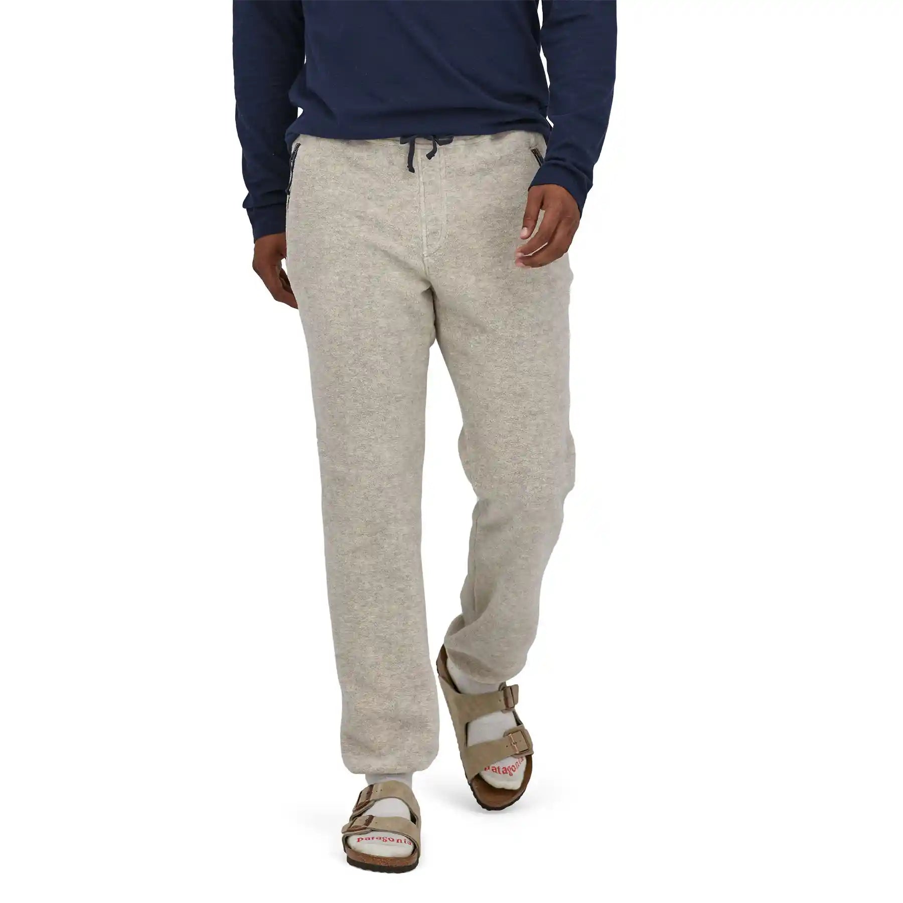 Patagonia Synchilla Pants, oatmeal heather — available at Norwood