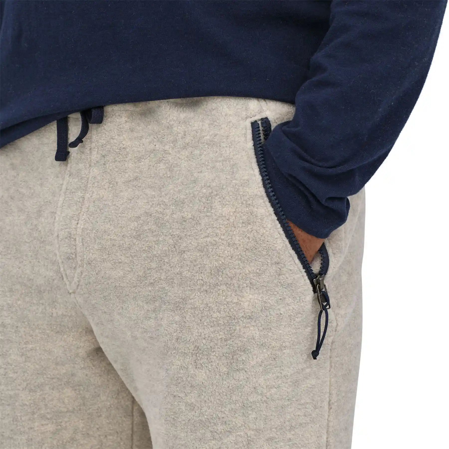 Patagonia Synchilla Pants, oatmeal heather — available at Norwood