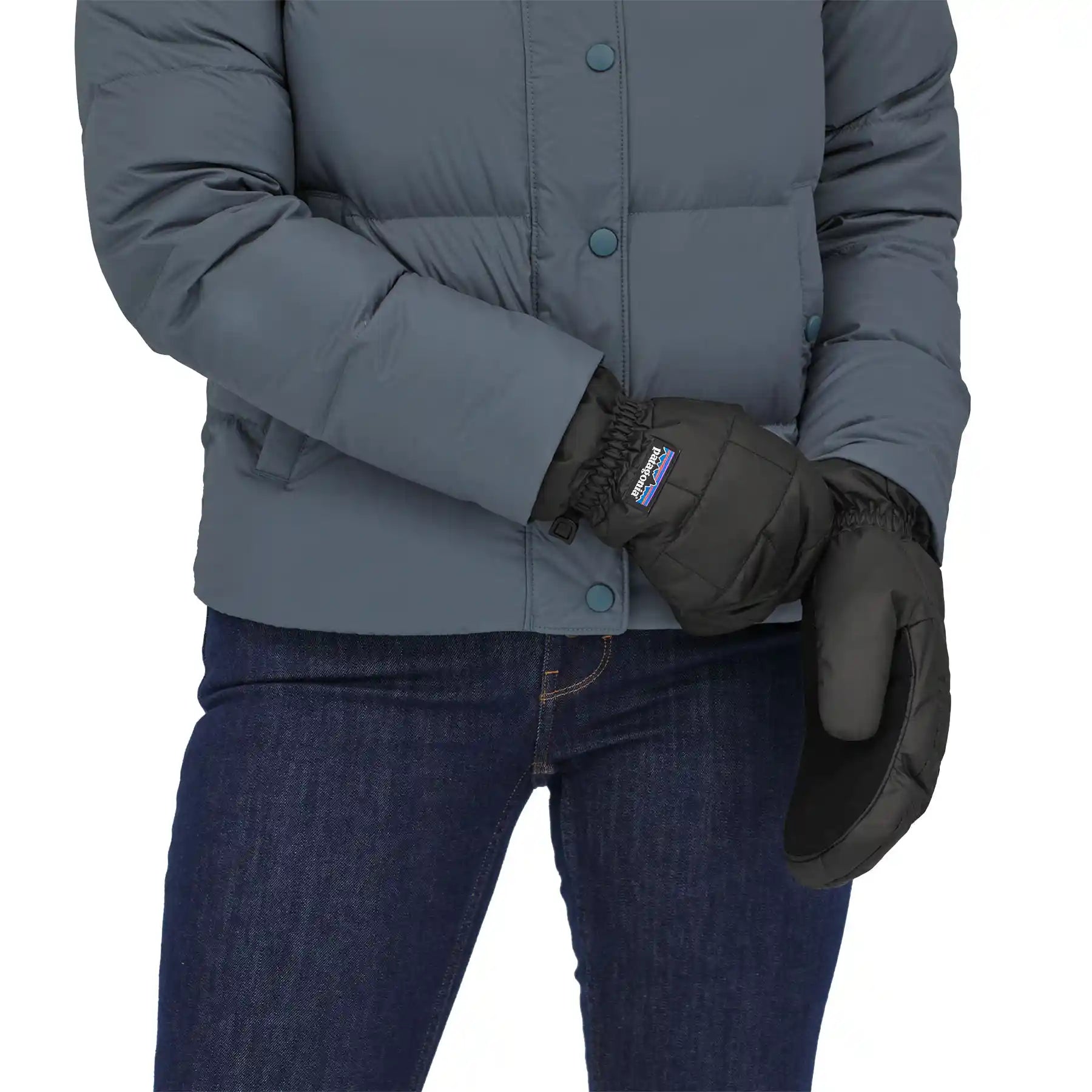 Patagonia Nano Puff Mitts, black — available at Norwood
