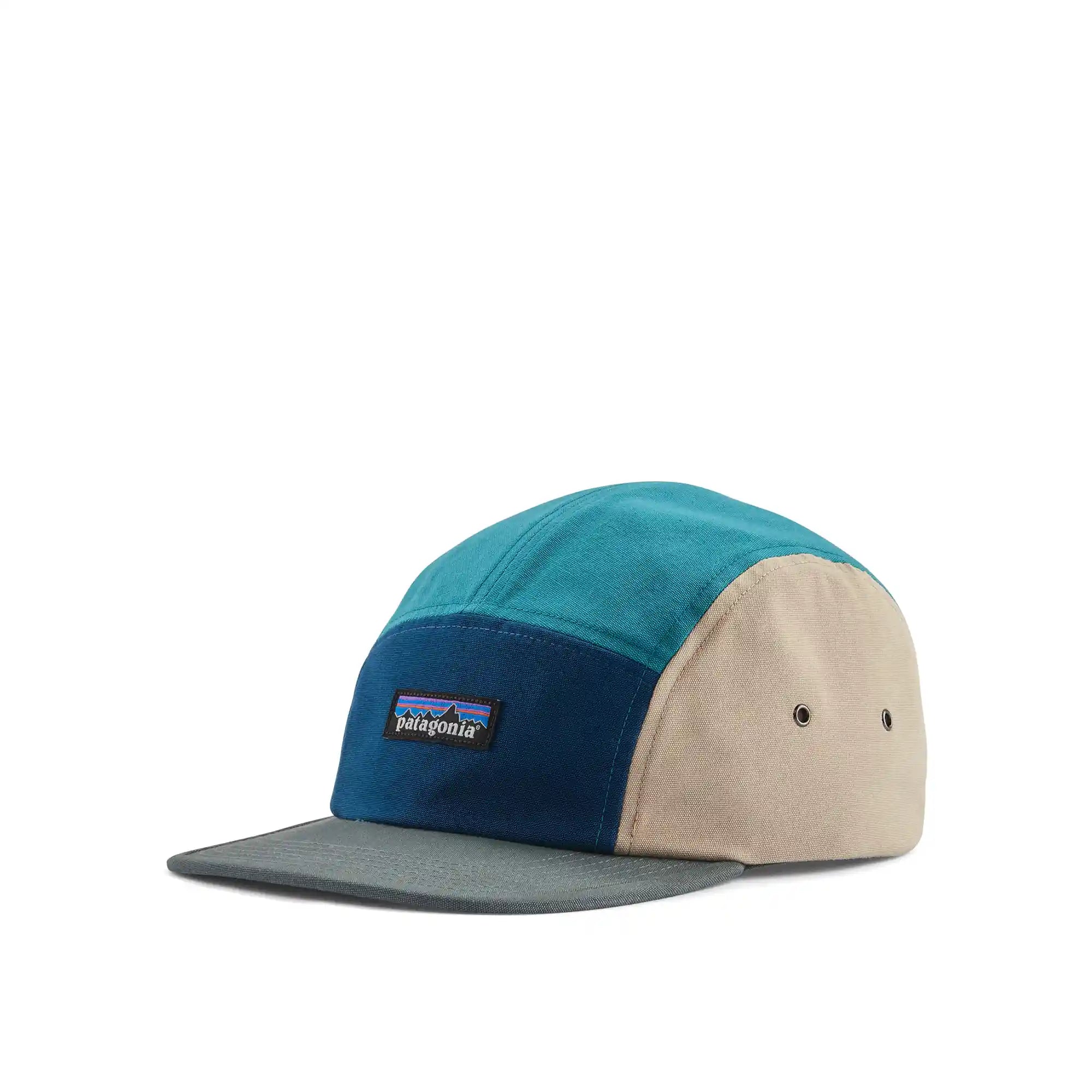 Patagonia P-6 Label Maclure Hat, lagom blue