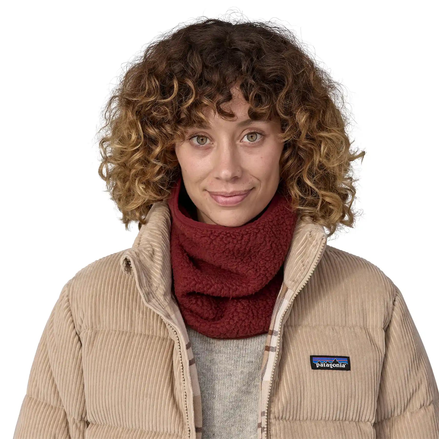 Patagonia Retro Pile Gaiter, carmine red — available at Norwood