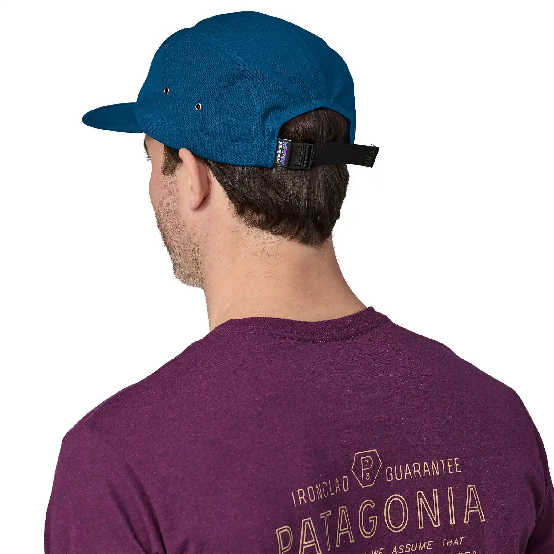 Patagonia Graphic Maclure Hat, forge mark crest: lagom blue — available at Norwood