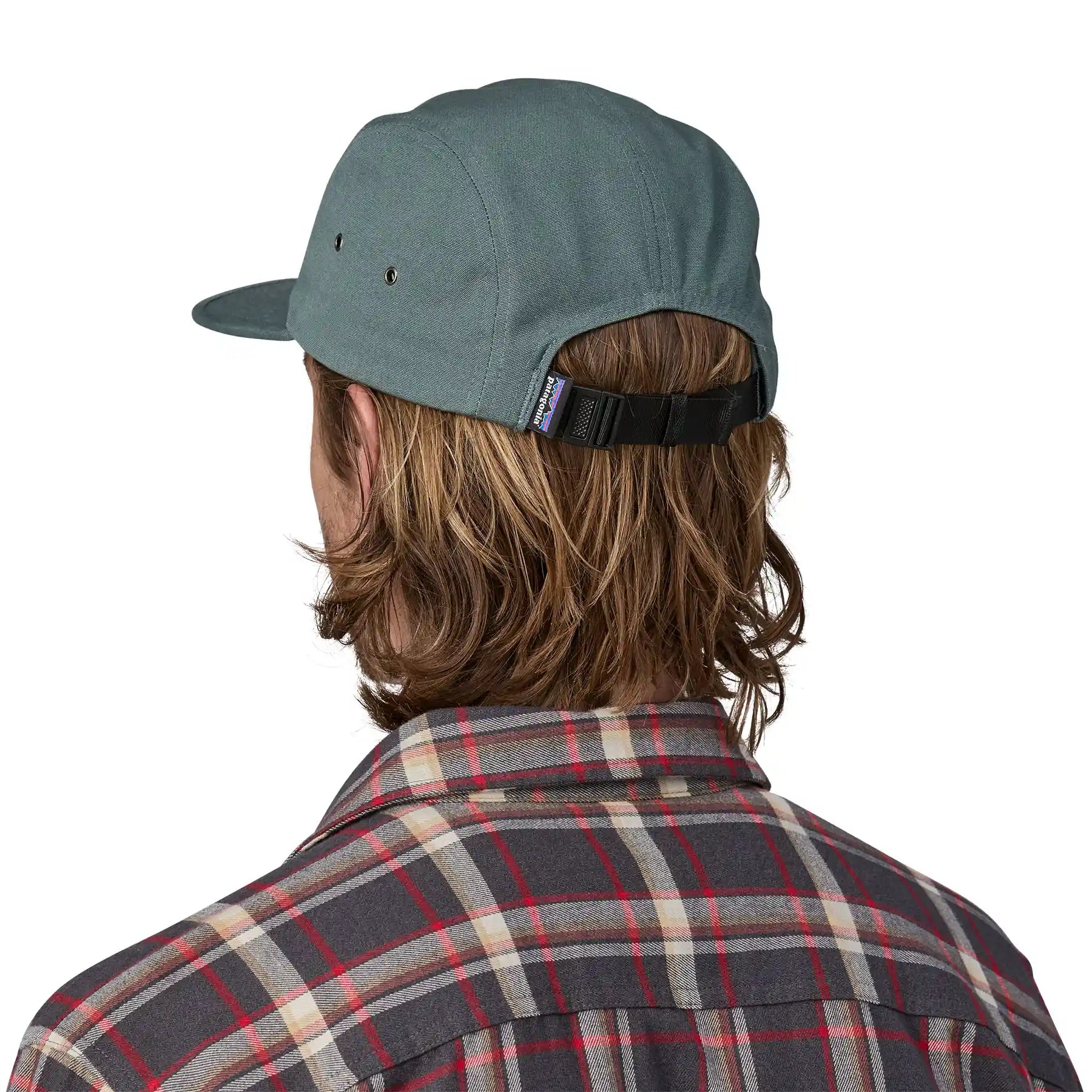 Patagonia Graphic Maclure Hat, ridge rise moonlight: nouveau green — available at Norwood