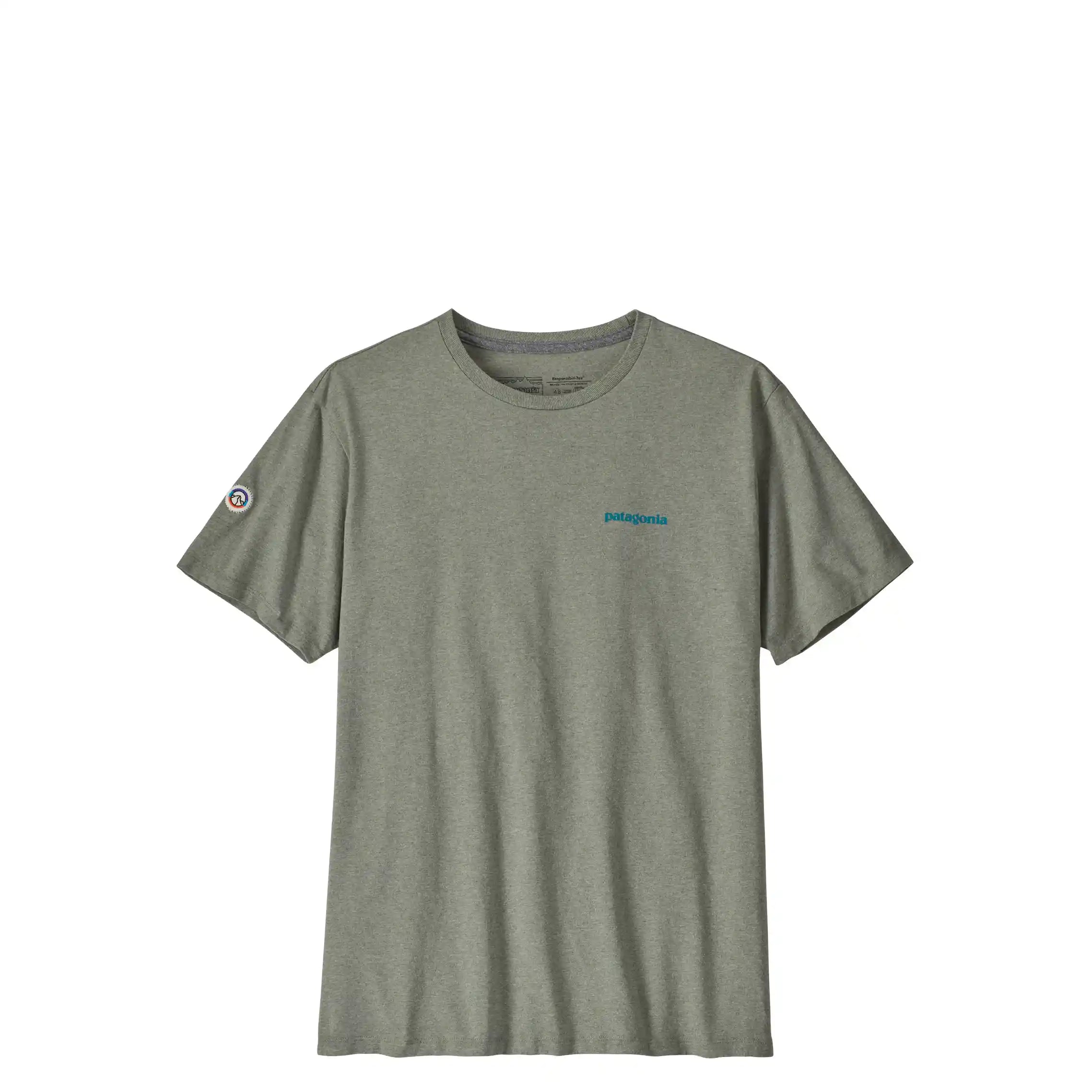 Patagonia Fitz Roy Icon Responsibili-Tee, sleet green