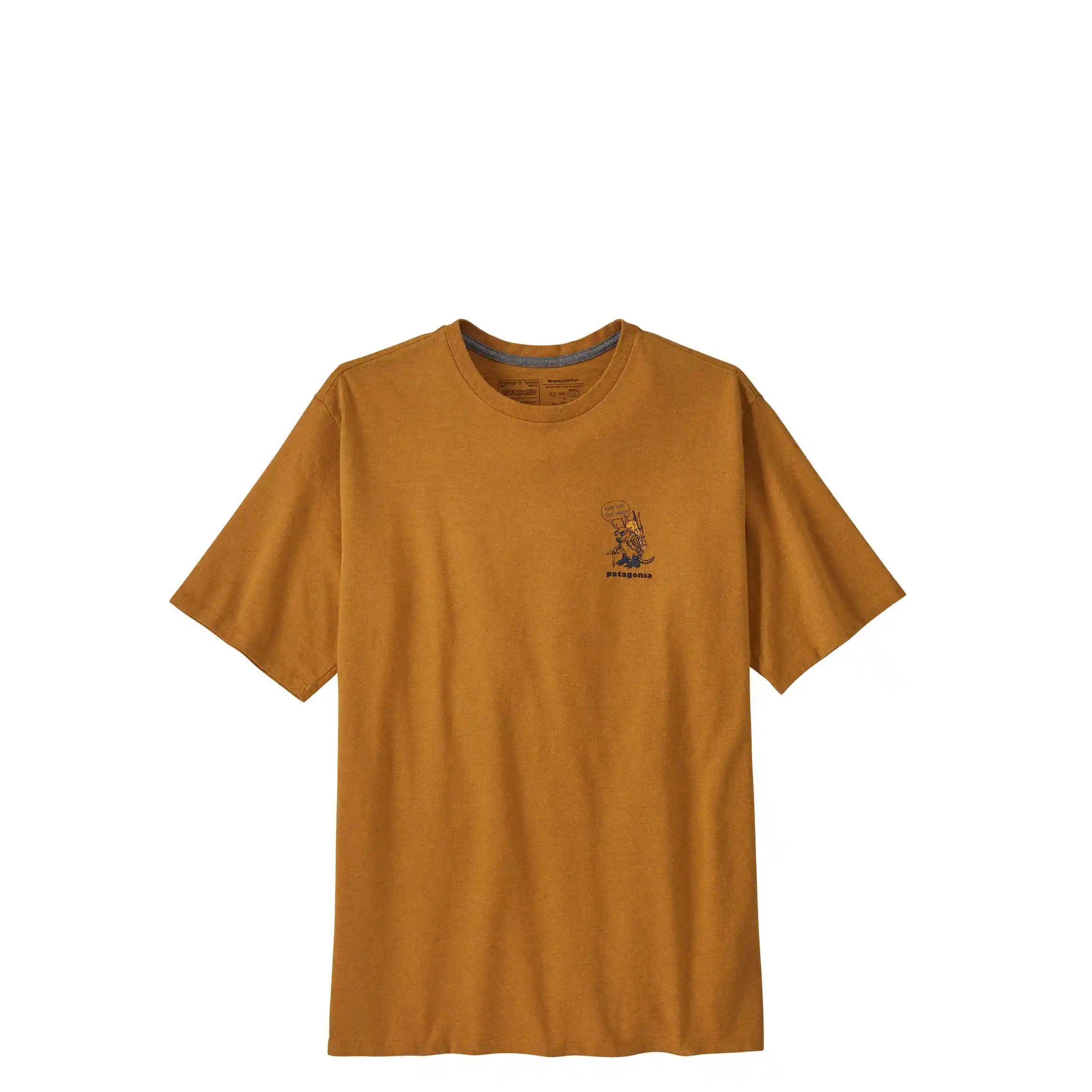 Patagonia Men's 50 Year Responsibili-Tee, fun hogs: dried mango