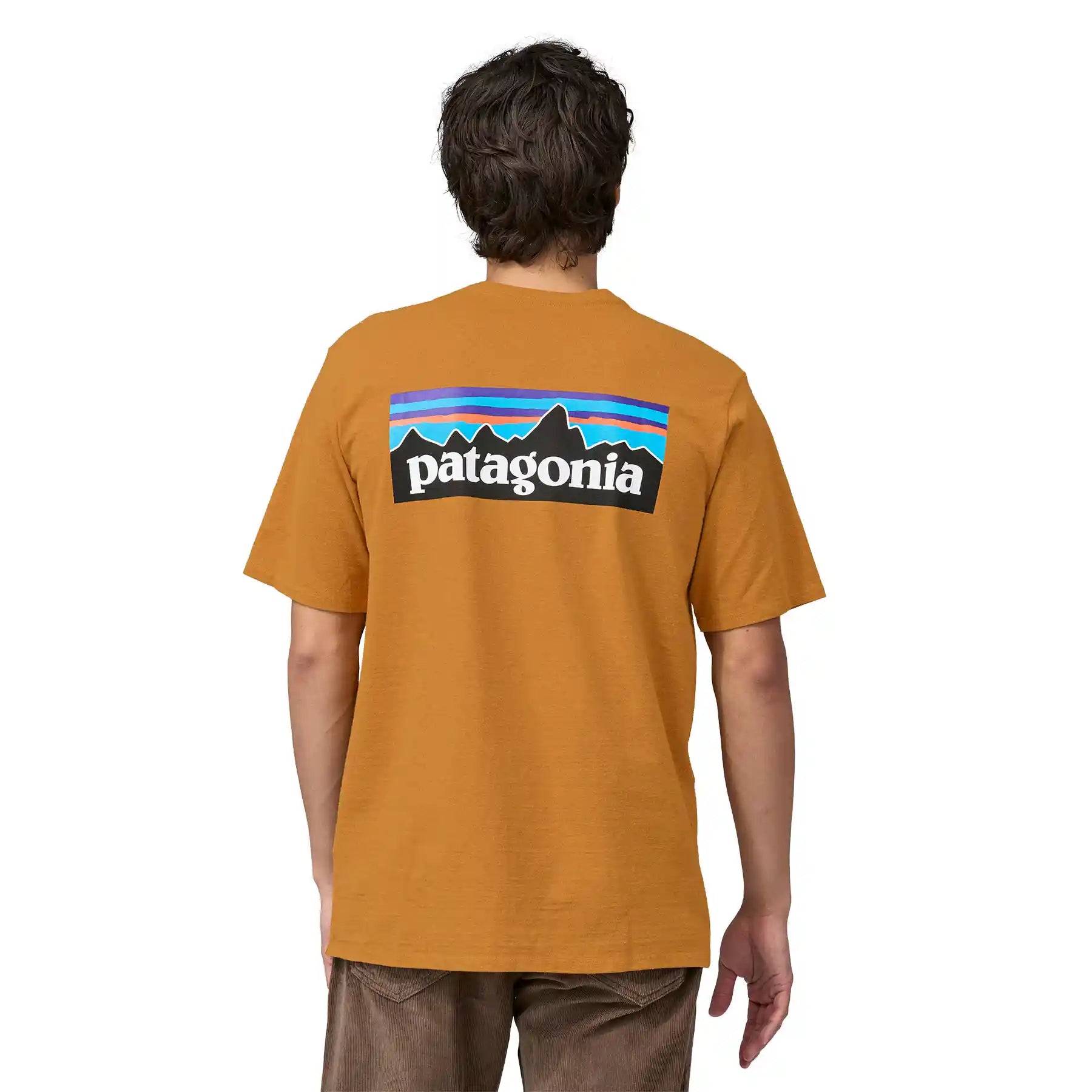 Patagonia P-6 Logo Responsibili-Tee, dried mango