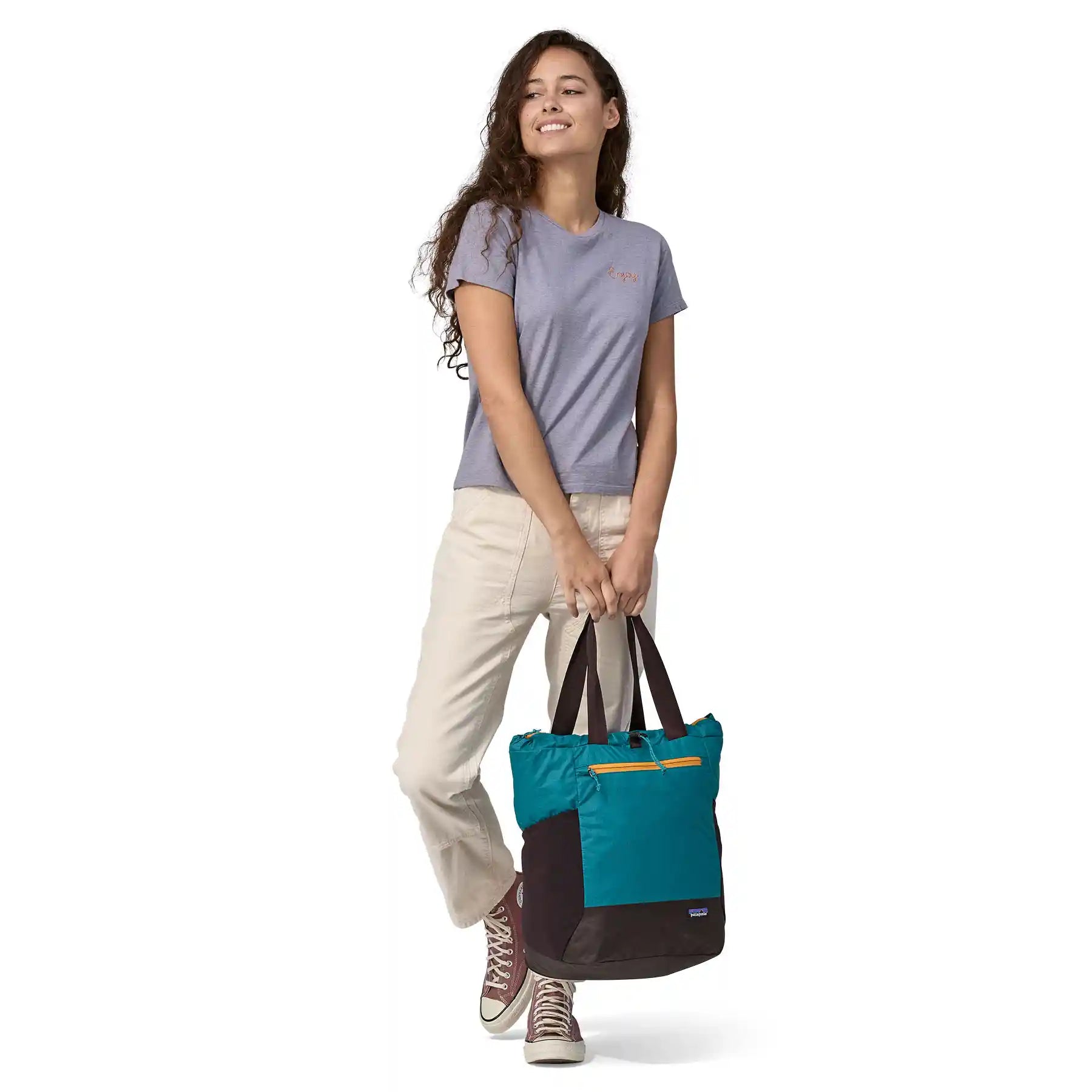 Patagonia Ultralight Black Hole Tote Pack, obsidian plum — available at Norwood