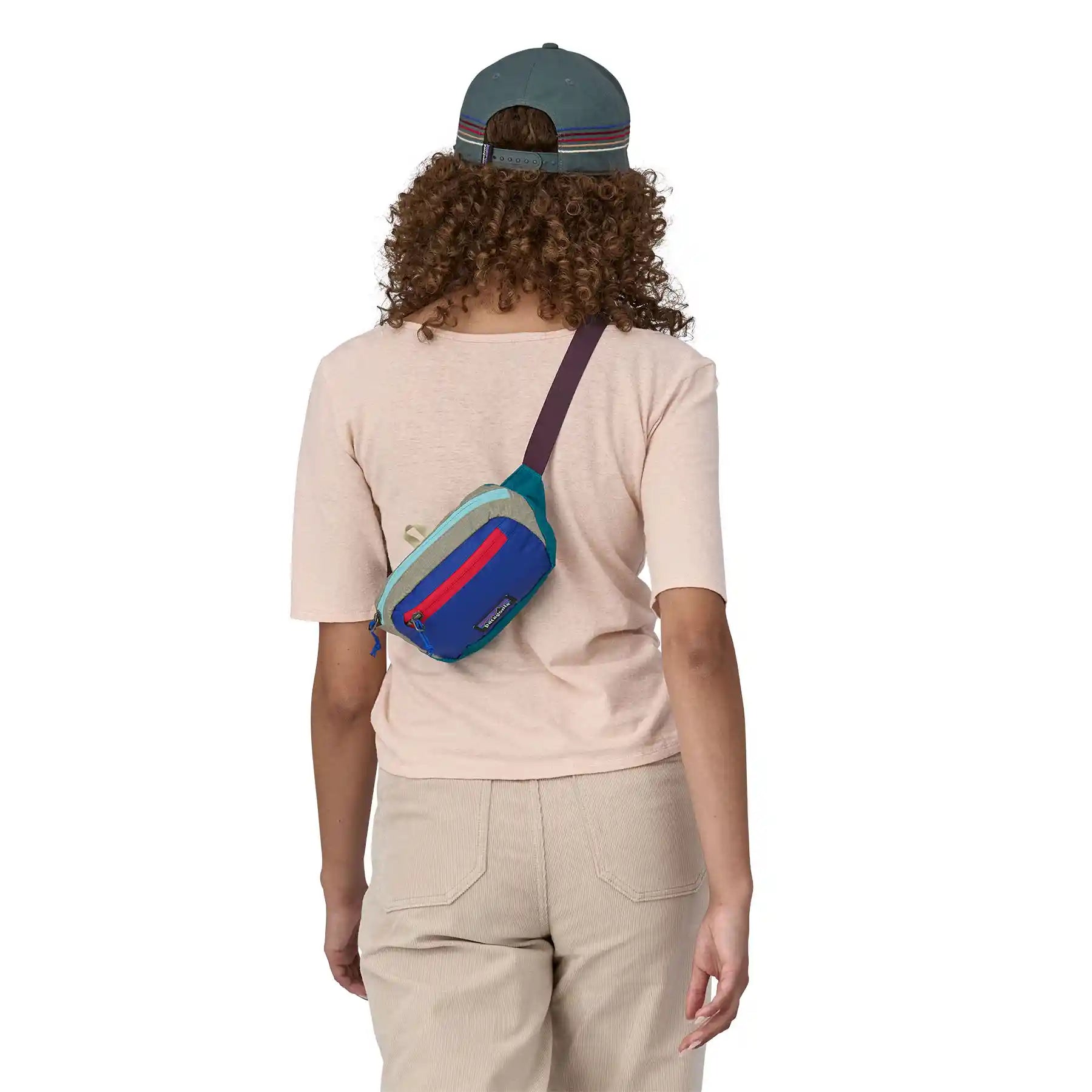 Patagonia Ultralight Black Hole Mini Hip Pack, patchwork: belay blue — available at Norwood