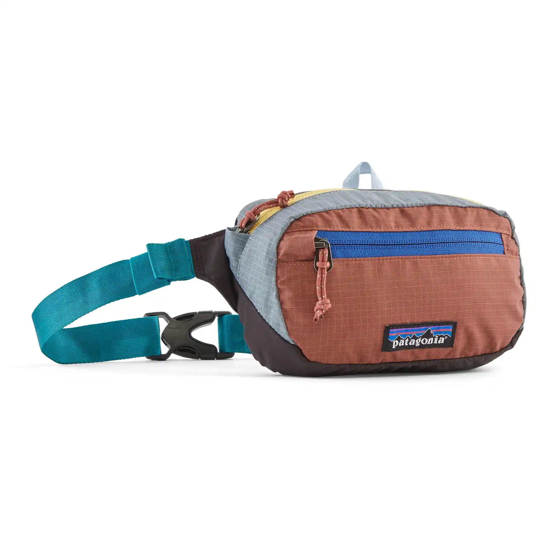 Patagonia Ultralight Black Hole Mini Hip Pack, patchwork: obsidian plum — available at Norwood