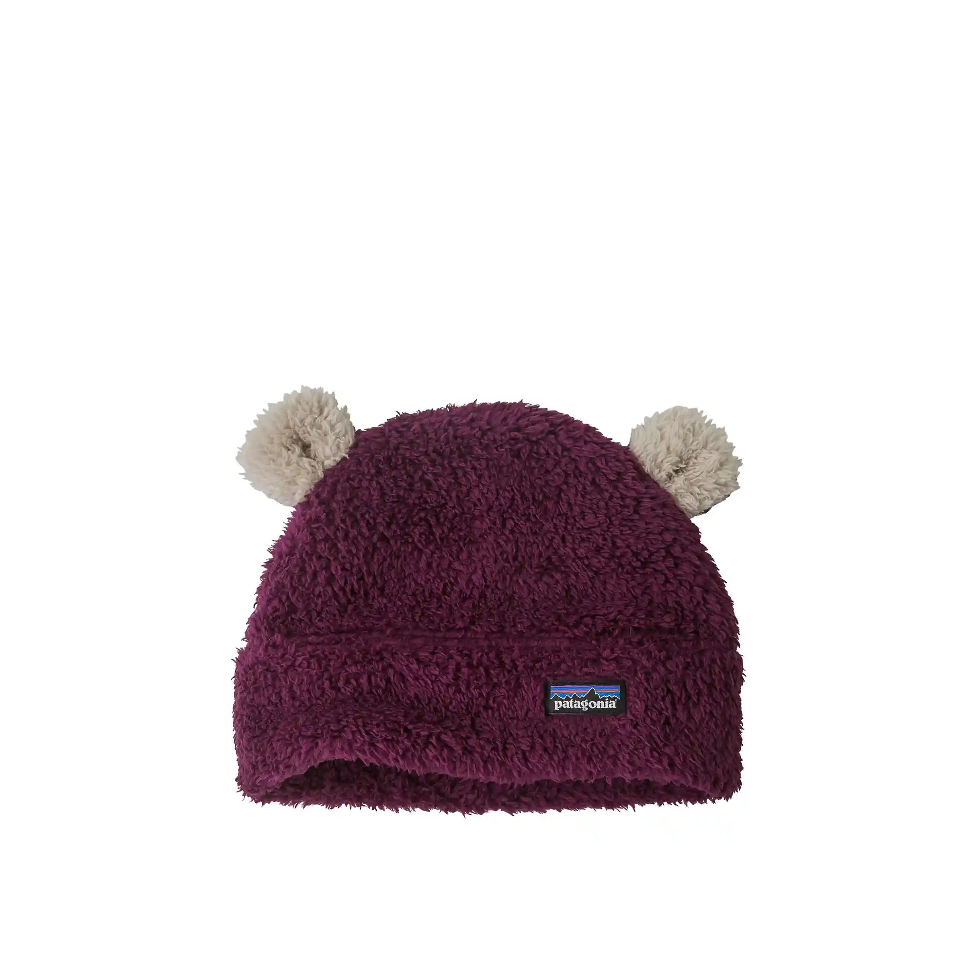 Patagonia Baby Furry Friends Hat, night plum
