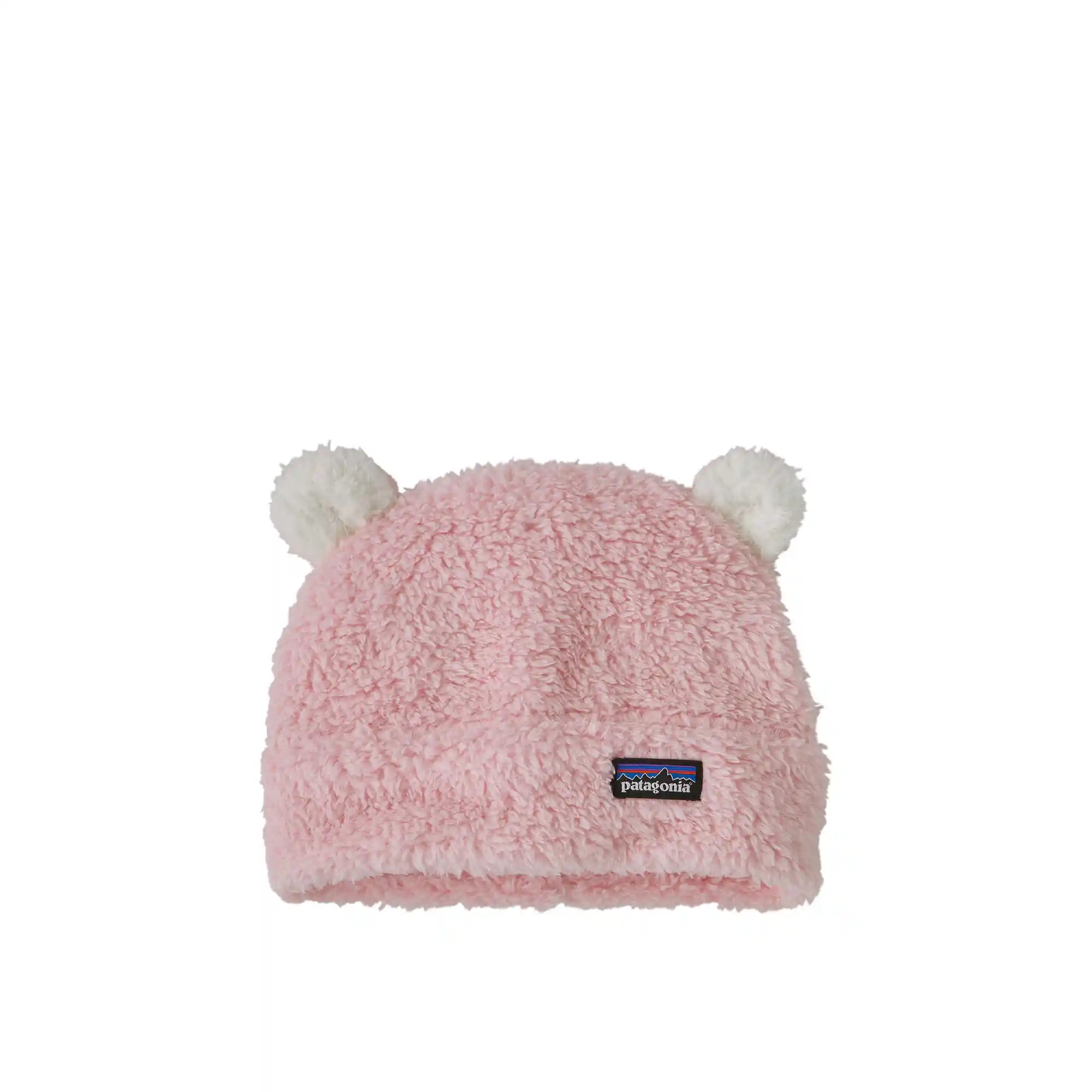 Patagonia Baby Furry Friends Hat, peaceful pink