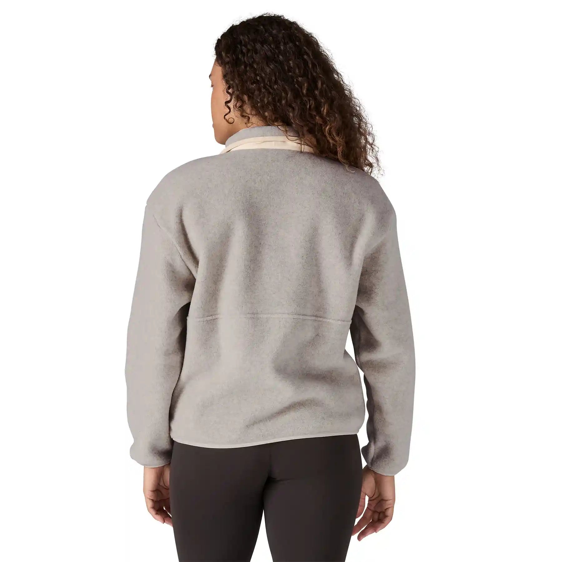 Patagonia Womens Synchilla Marsupial, oatmeal heather w/natural — available at Norwood