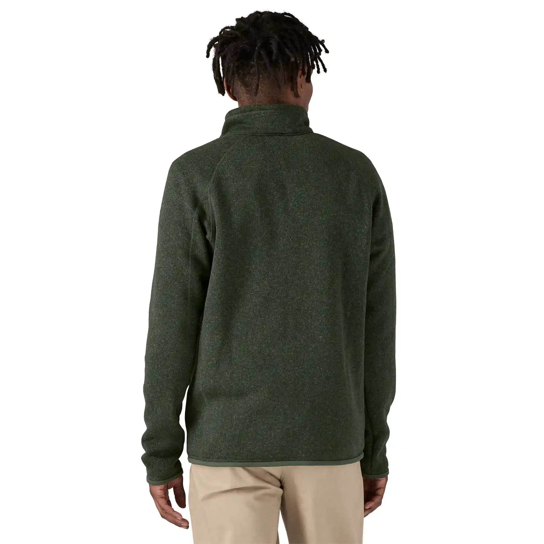 Patagonia Men's Better Sweater Jacket, torrey pine green — available at Norwood