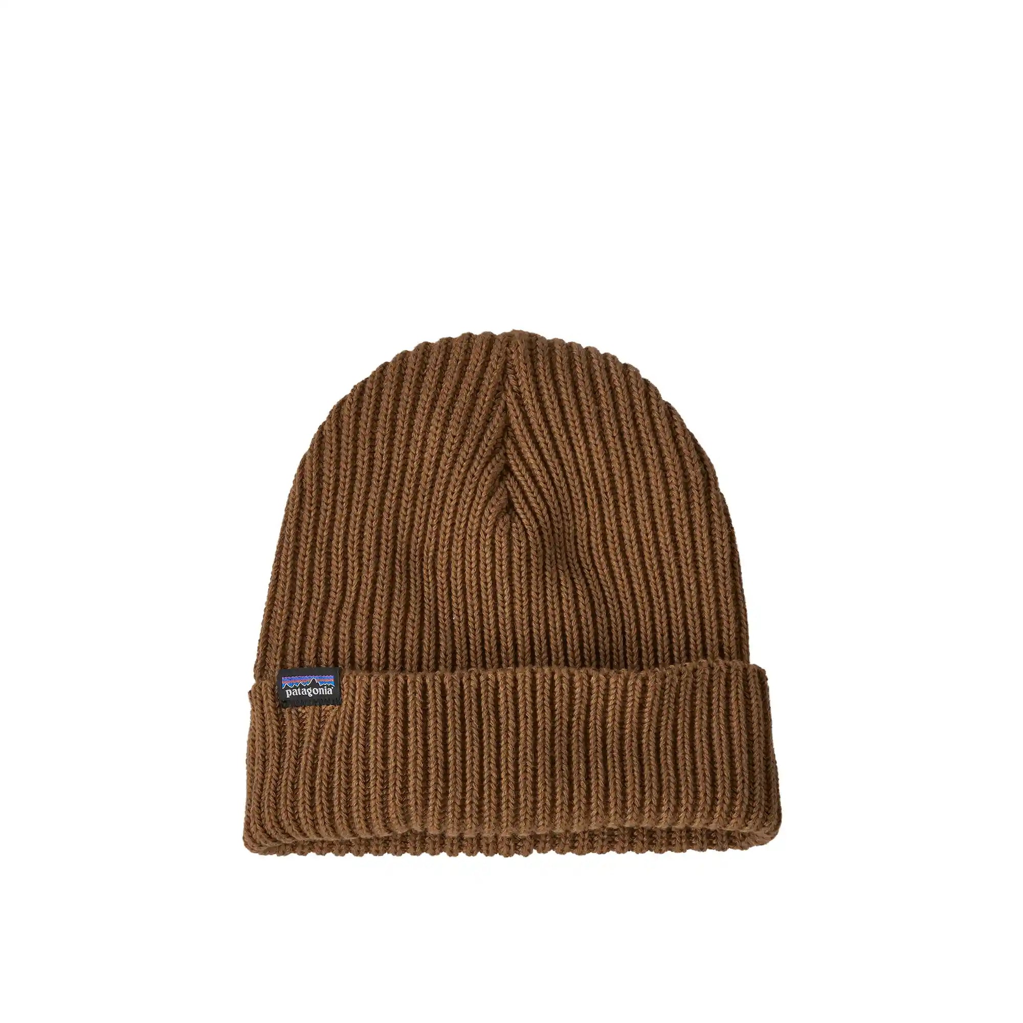 Patagonia Fishermans Rolled Beanie, raptor brown
