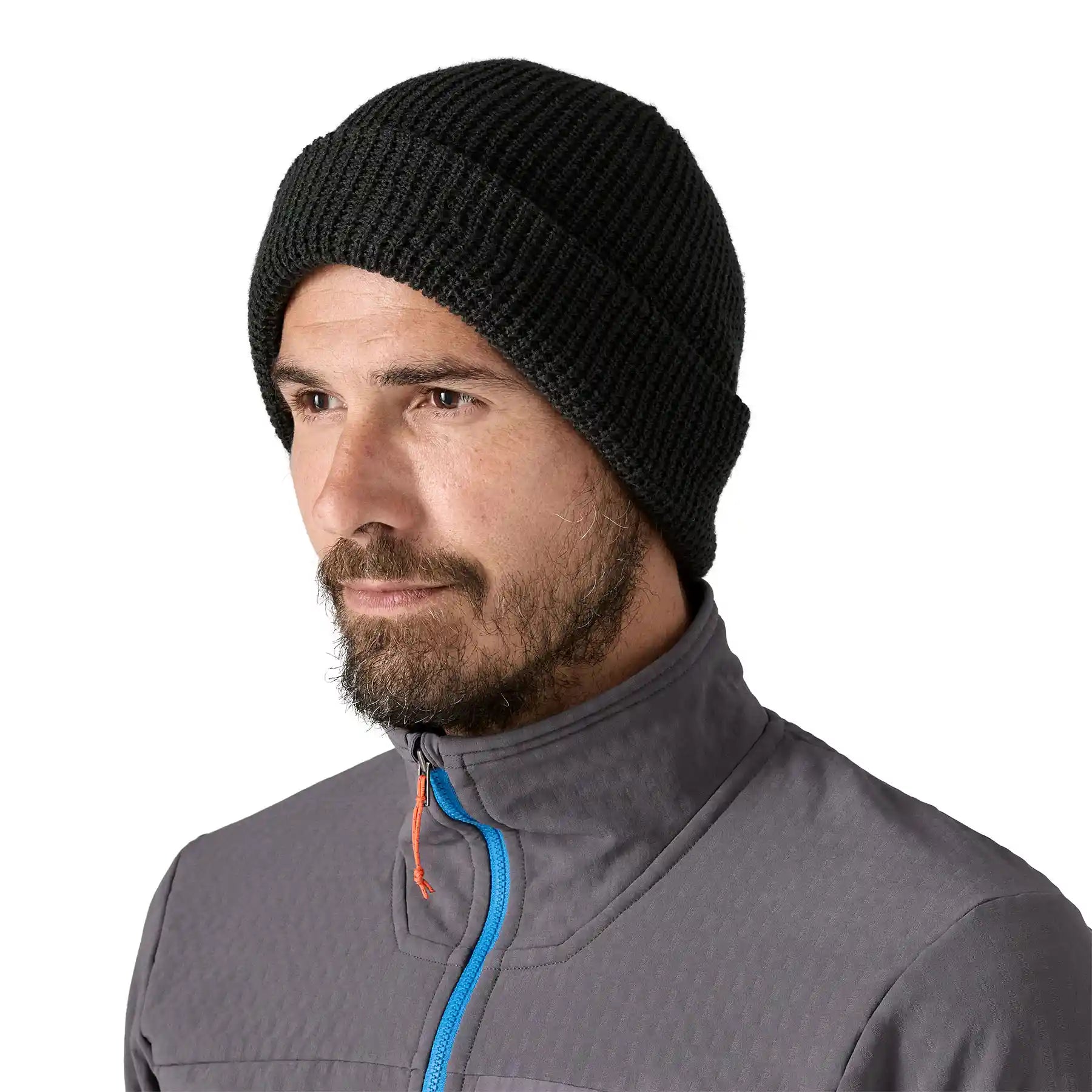 Patagonia Snowdrifter Beanie, black — available at Norwood
