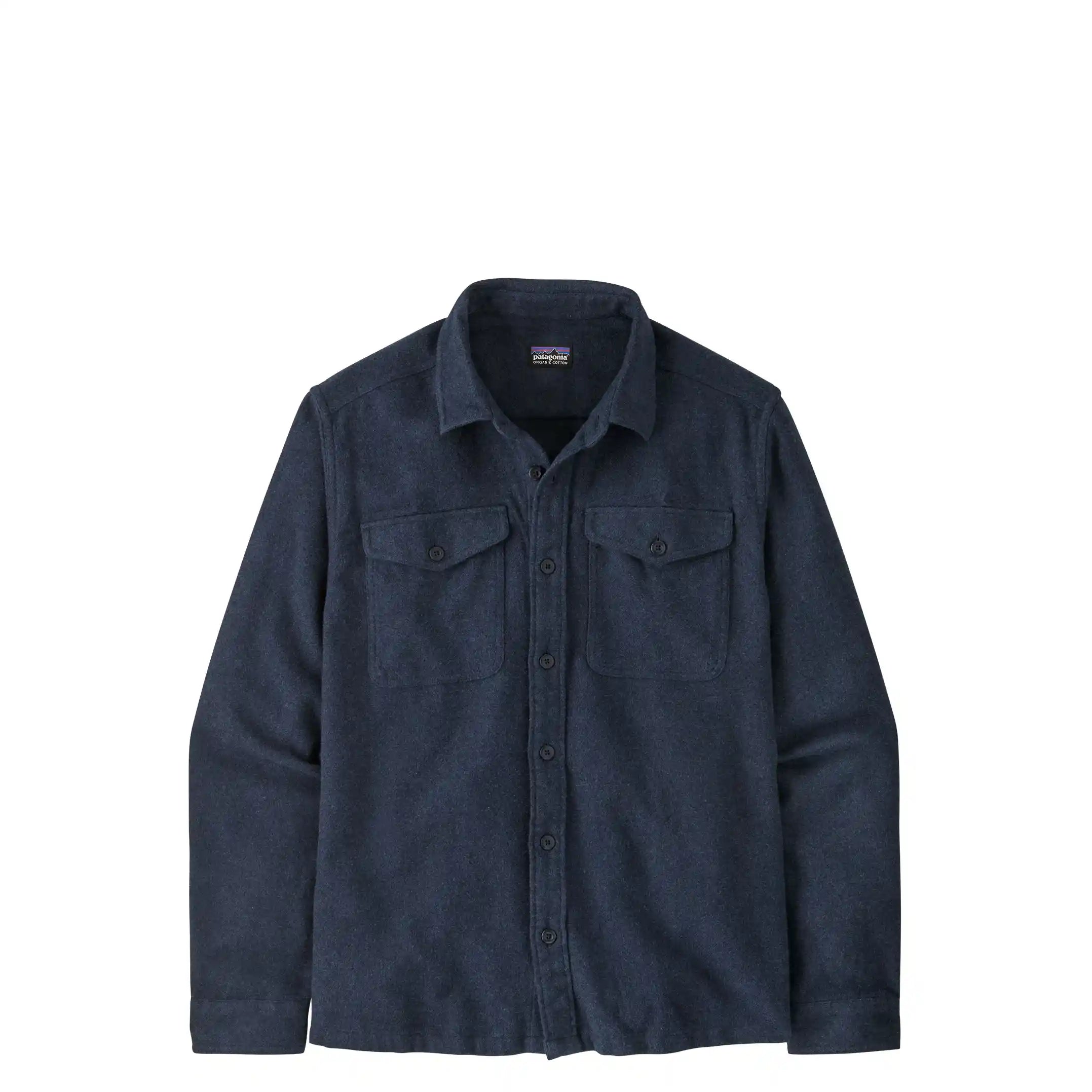 Patagonia Fjord Flannel Shirt, whole weave: new navy