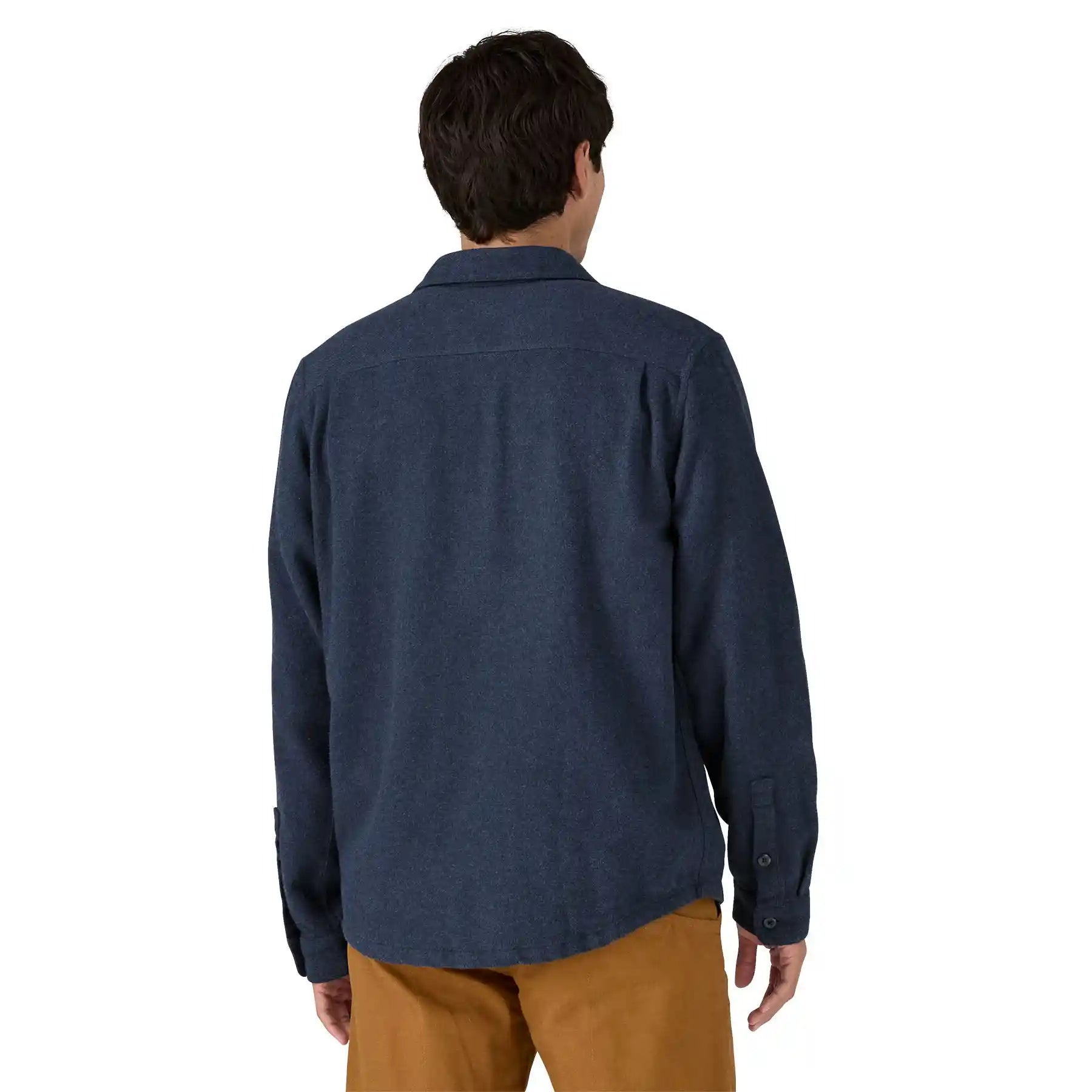 Patagonia Fjord Flannel Shirt, whole weave: new navy — available at Norwood