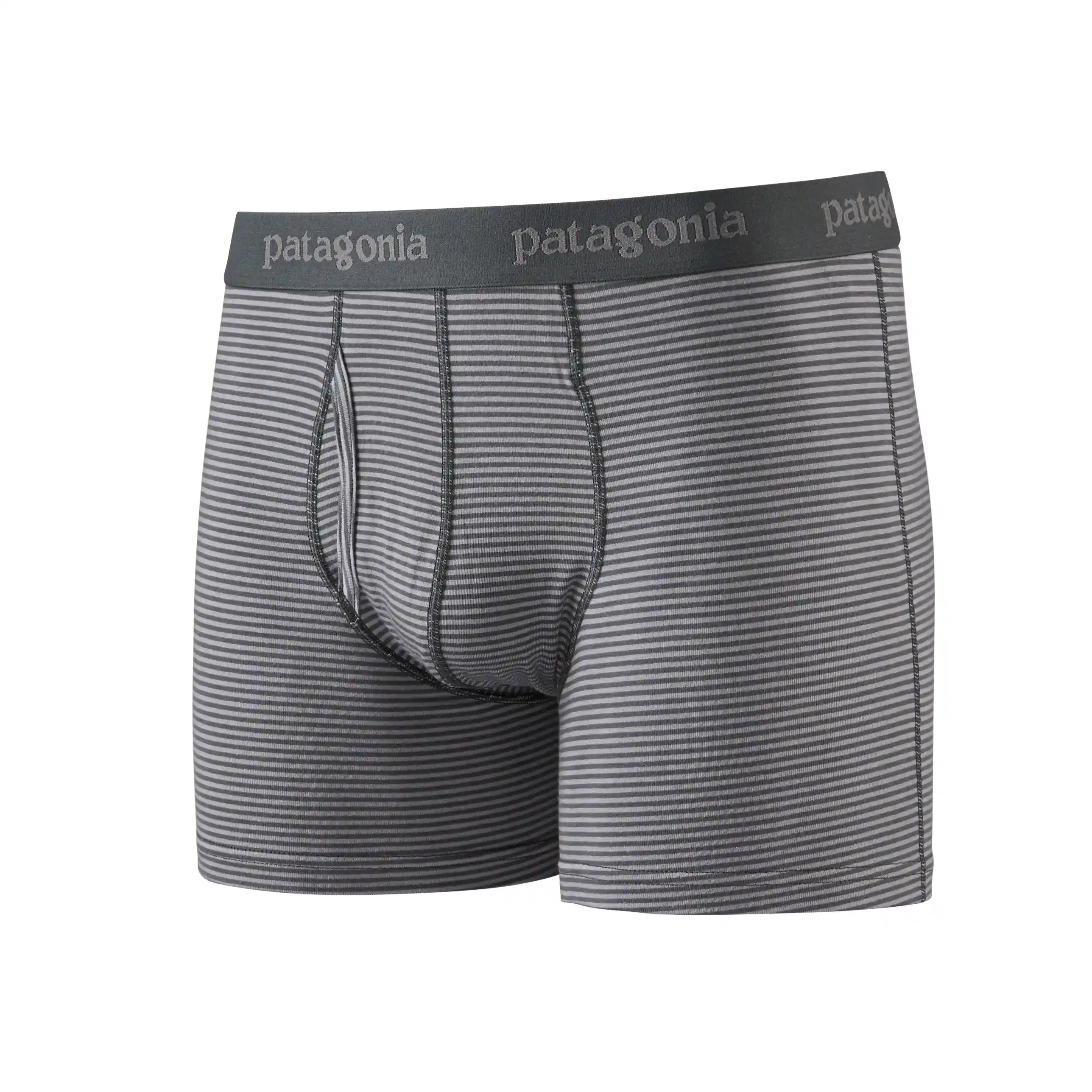 Patagonia Men's Essential Boxer Briefs - 3 In., fathom: forge grey