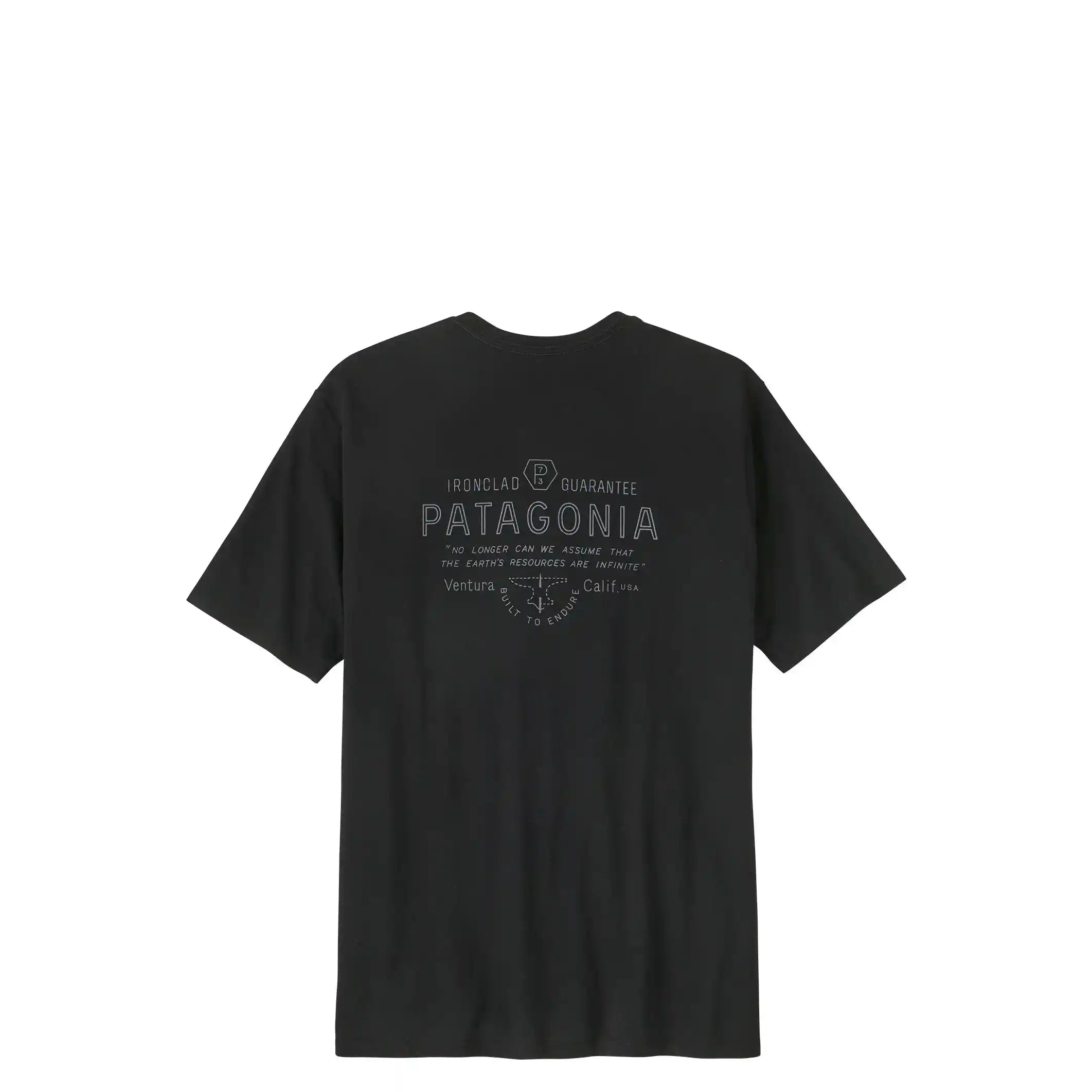 Patagonia Forge Mark Responsibili-Tee, black