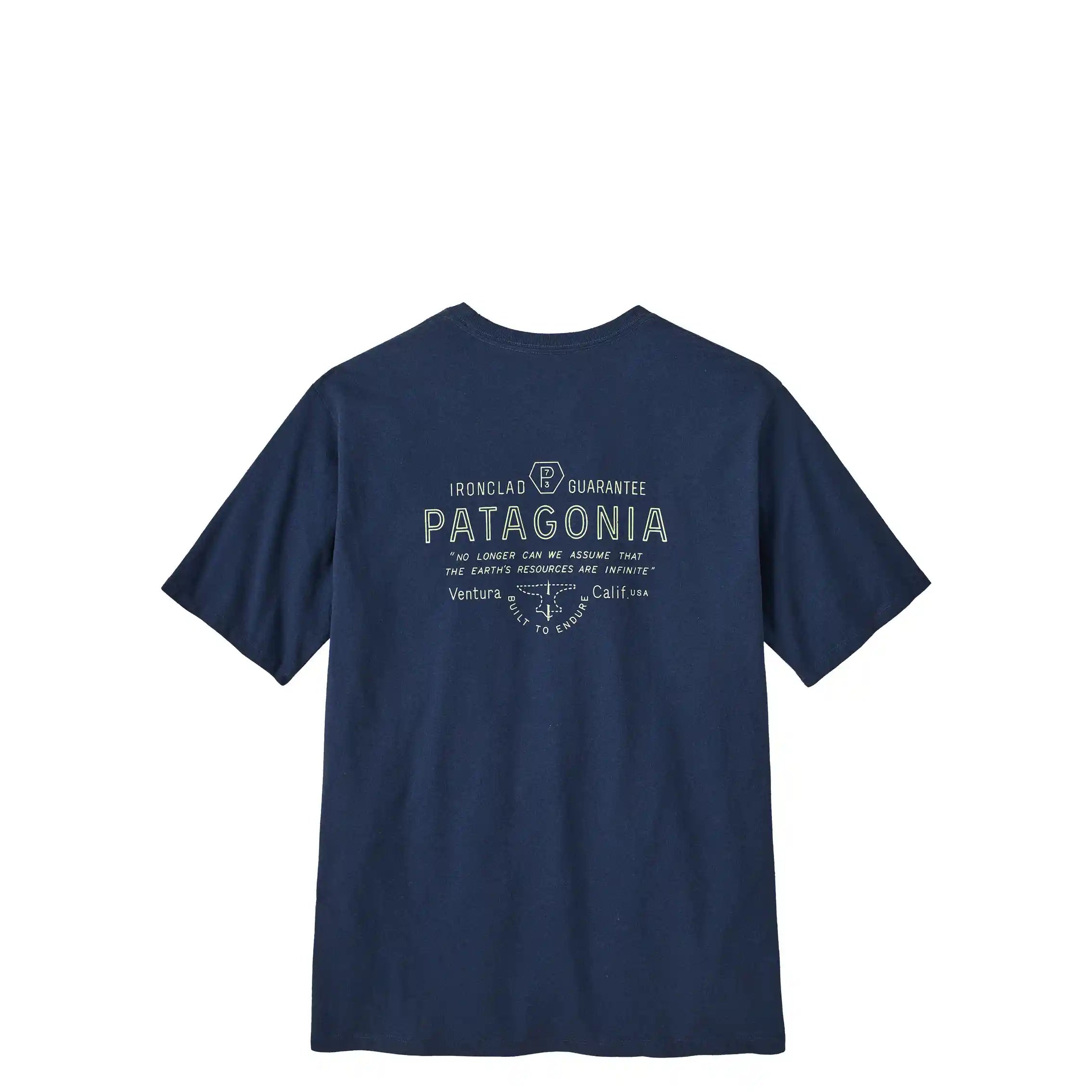 Patagonia Forge Mark Responsibili-Tee, lagom blue