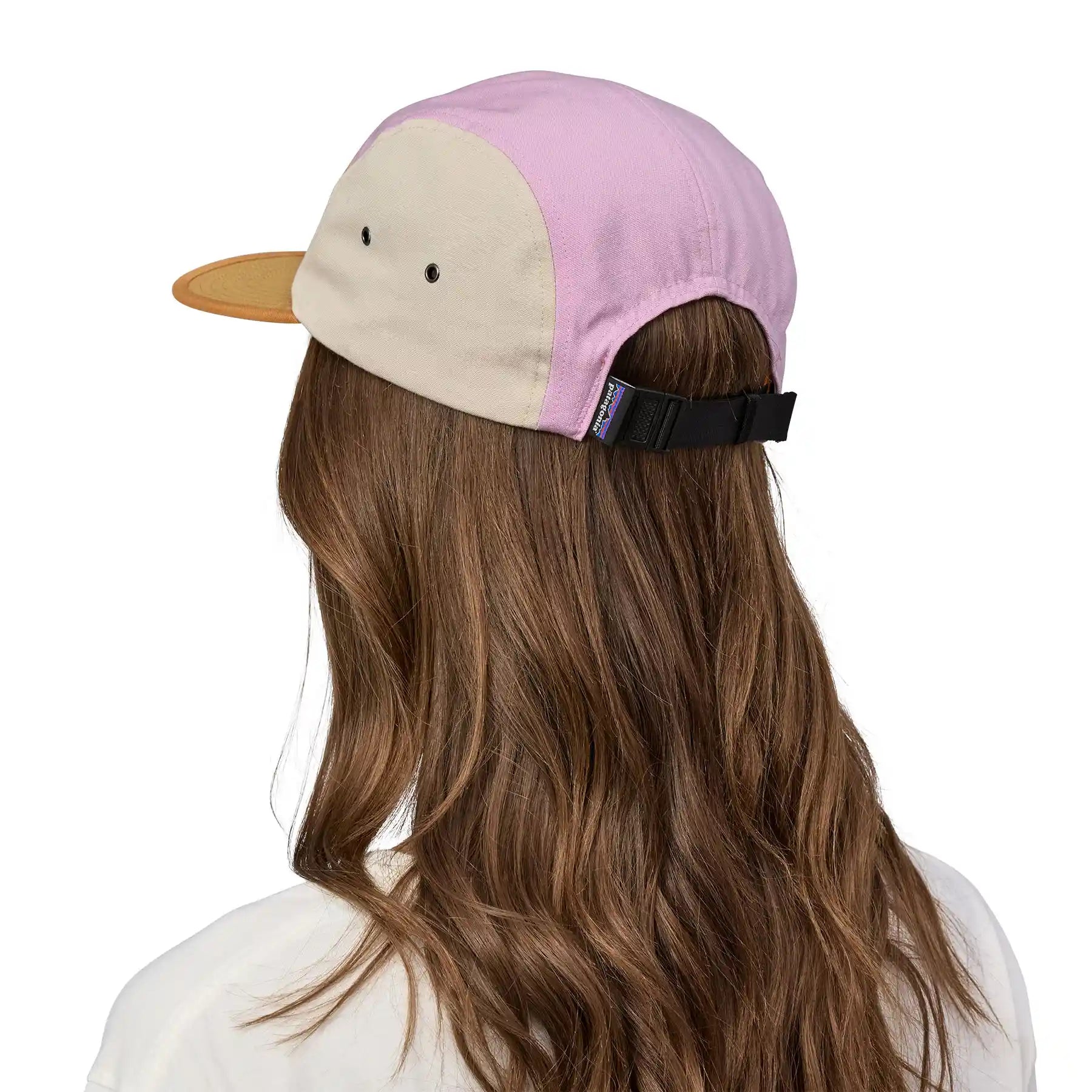 Patagonia Graphic Maclure Hat, spirited sun: pufferfish gold — available at Norwood