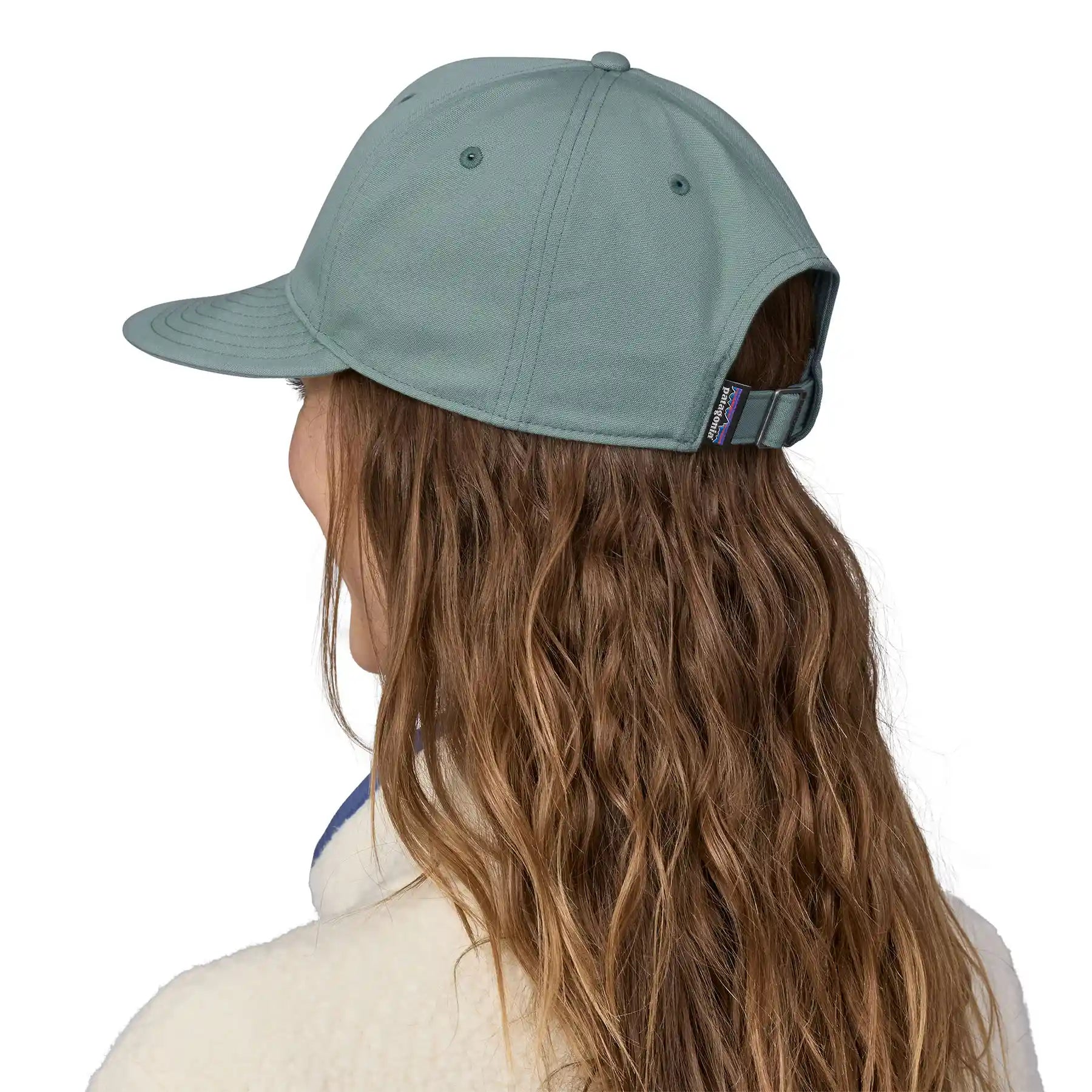 Patagonia Scrap Everyday Cap, shop sticker: cadet blue — available at Norwood