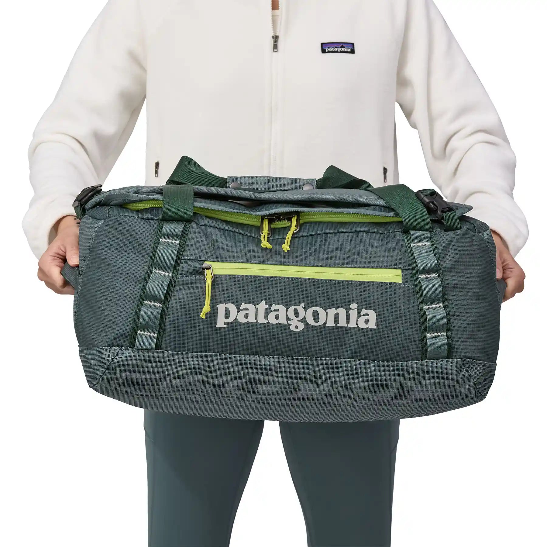 Patagonia Black Hole Duffel 40L, nouveau green — available at Norwood