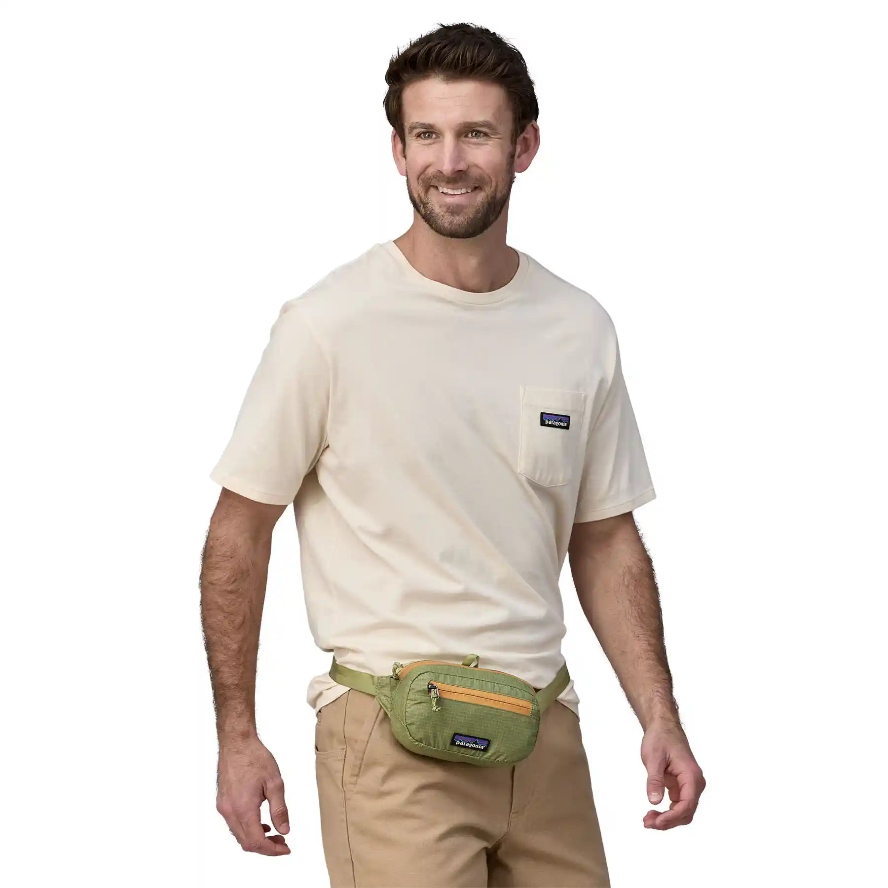 Patagonia Ultralight Black Hole Mini Hip Pack, buckhorn green — available at Norwood