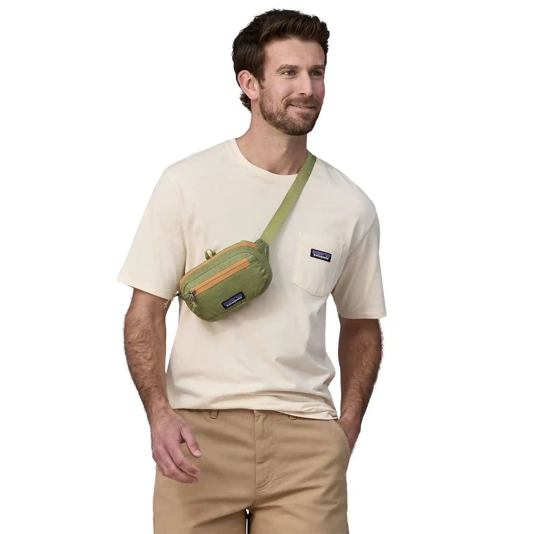Patagonia Ultralight Black Hole Mini Hip Pack, buckhorn green — available at Norwood