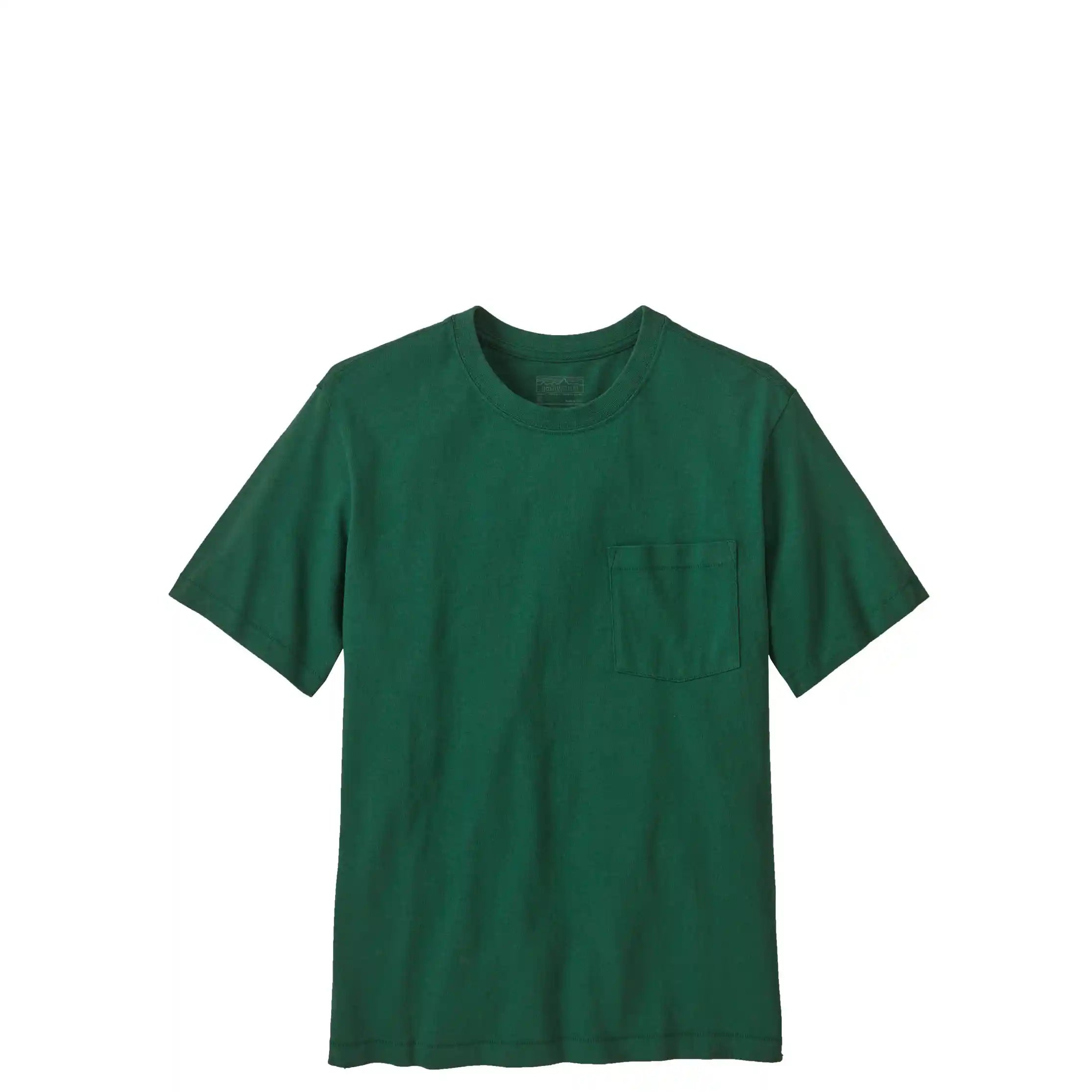 Patagonia Cotton In Conversion Midweight Pocket Tee, conifer green