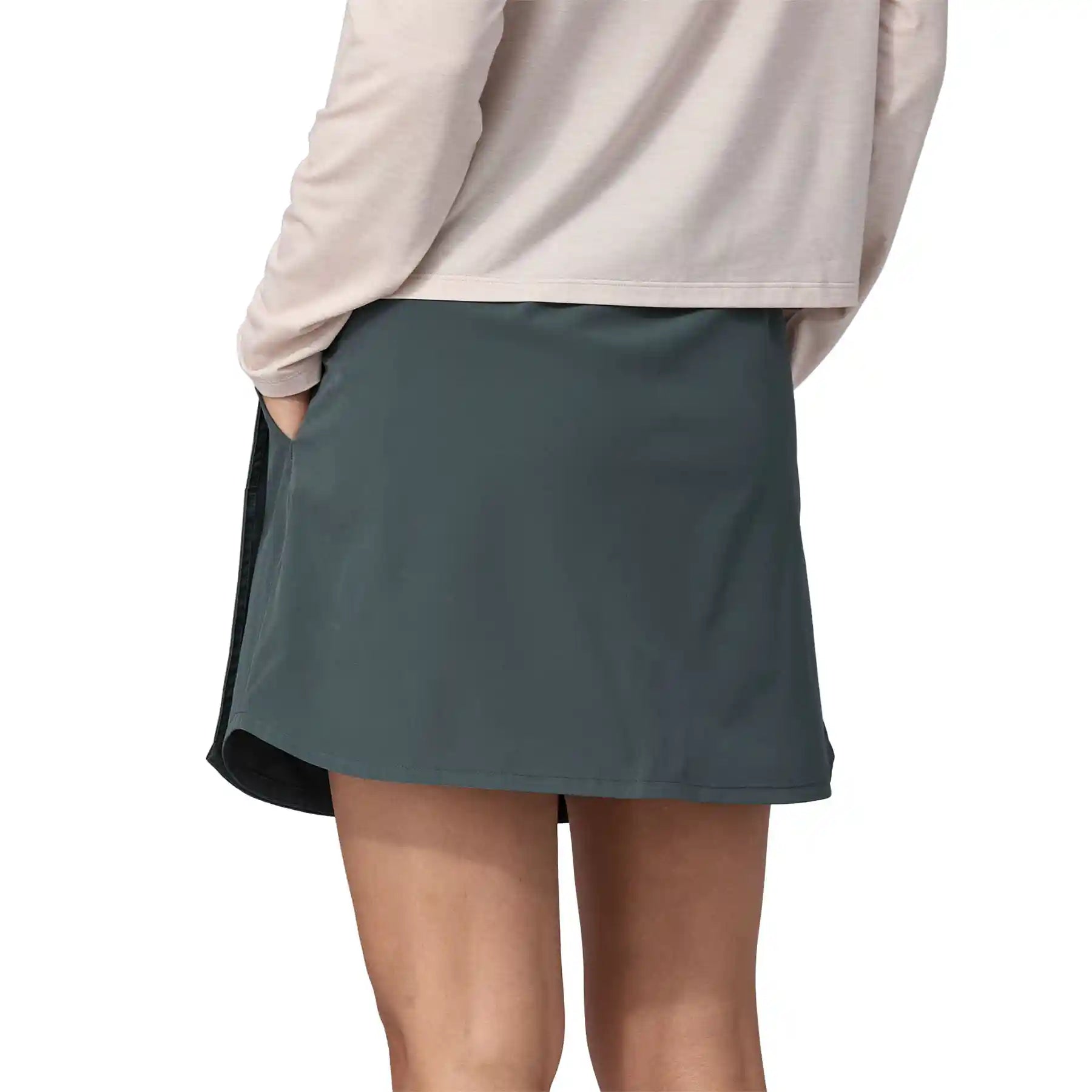Patagonia Womens Fleetwith Skort, nouveau green — available at Norwood