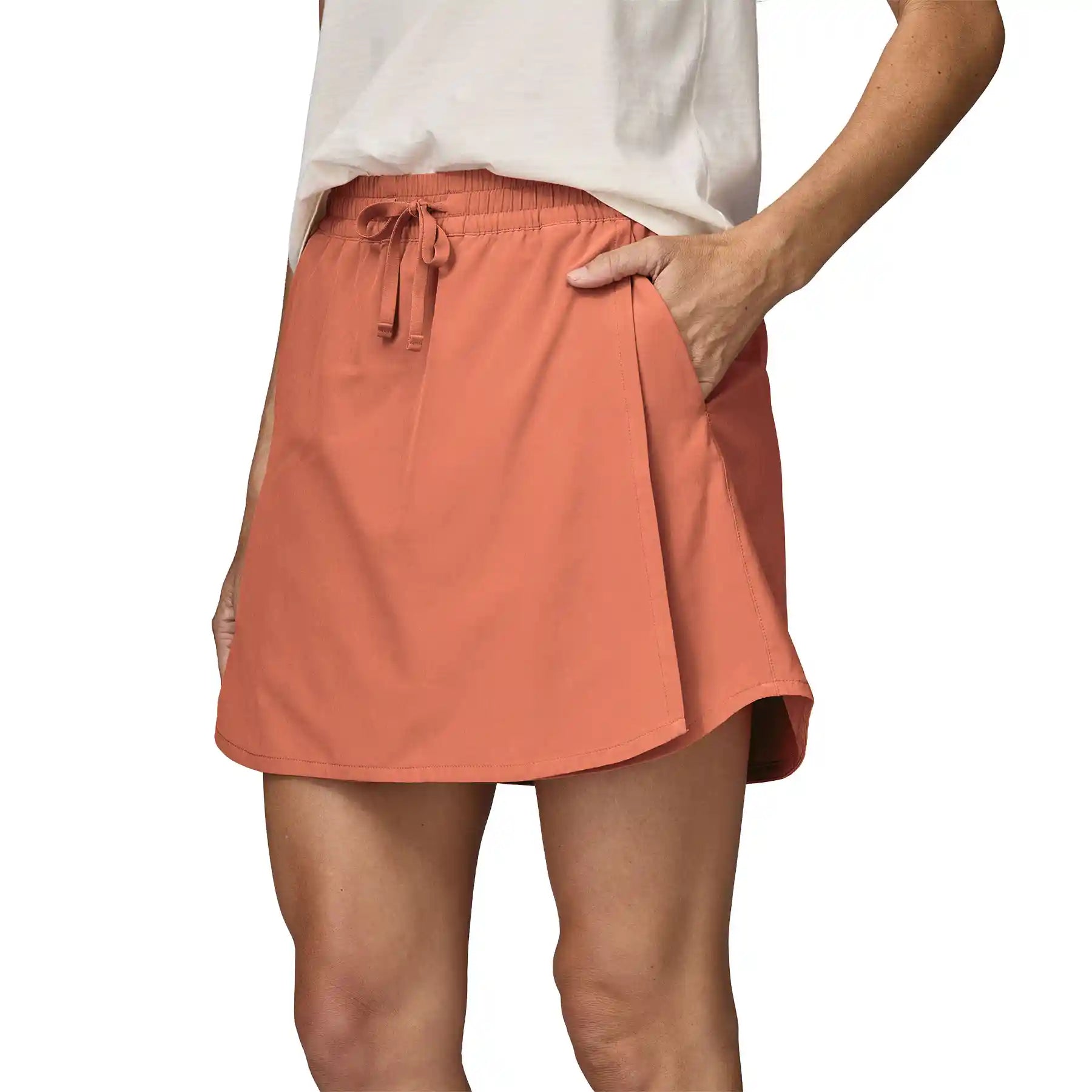 Patagonia Womens Fleetwith Skort, sienna clay — available at Norwood