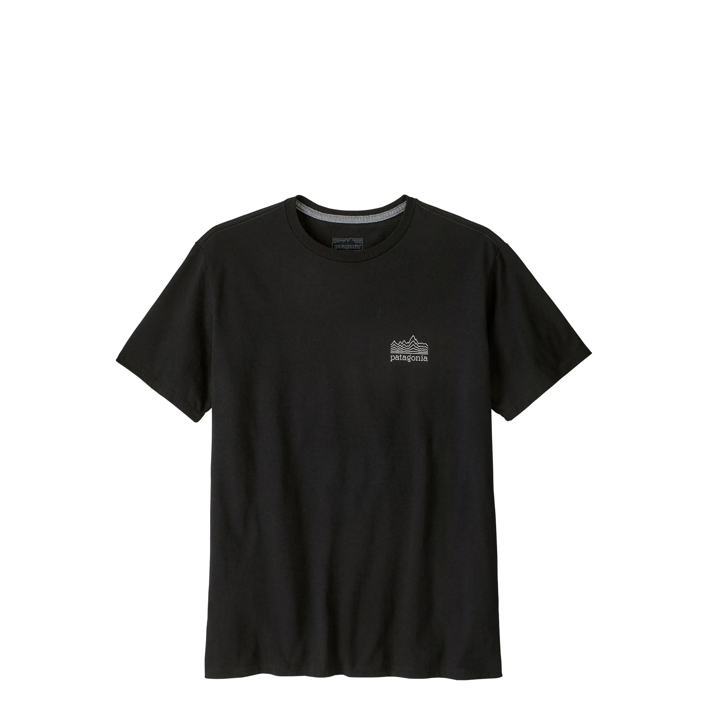 Patagonia Strataspire Responsibili-Tee, black — available at Norwood