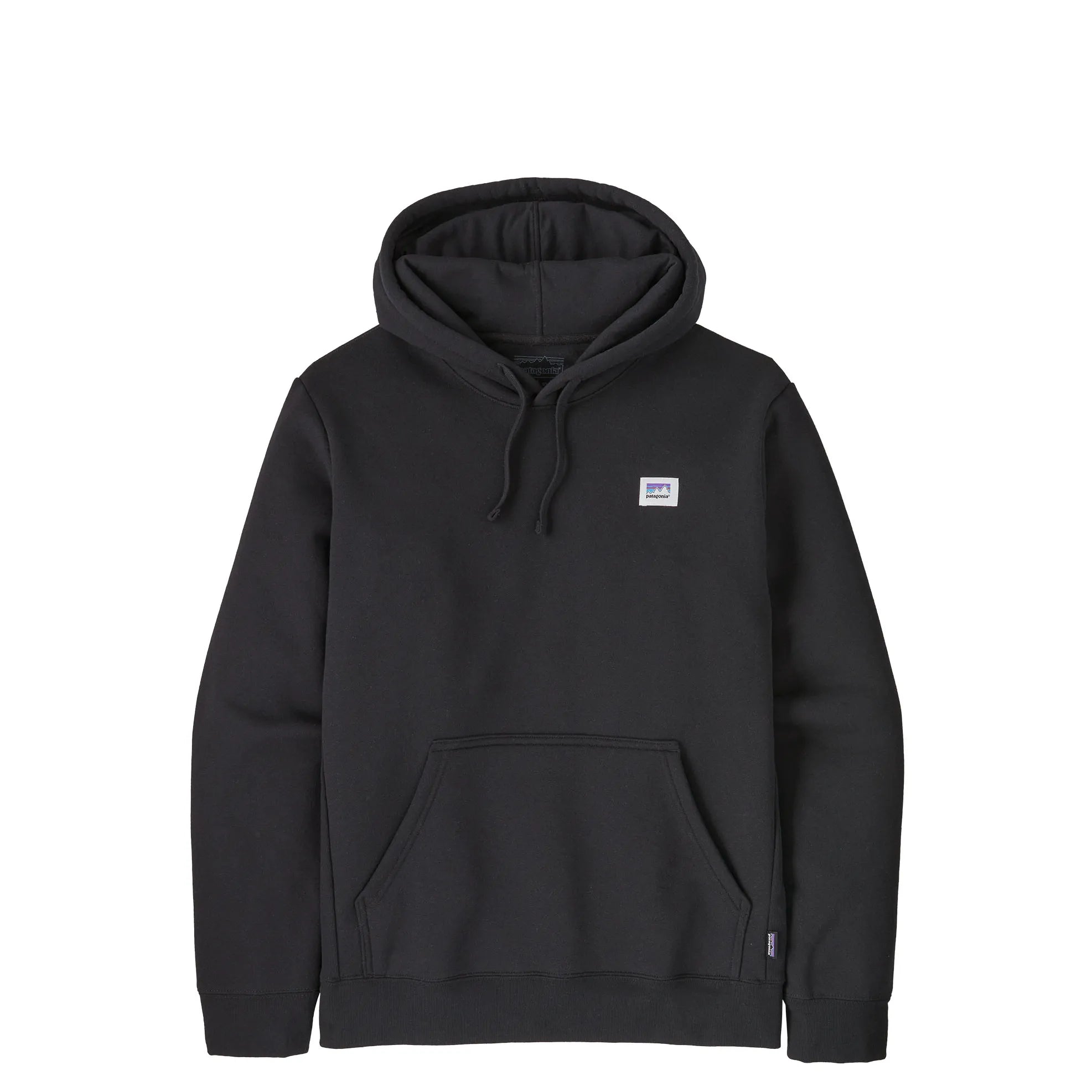 Patagonia Shop Sticker Uprisal Hoody, black — available at Norwood