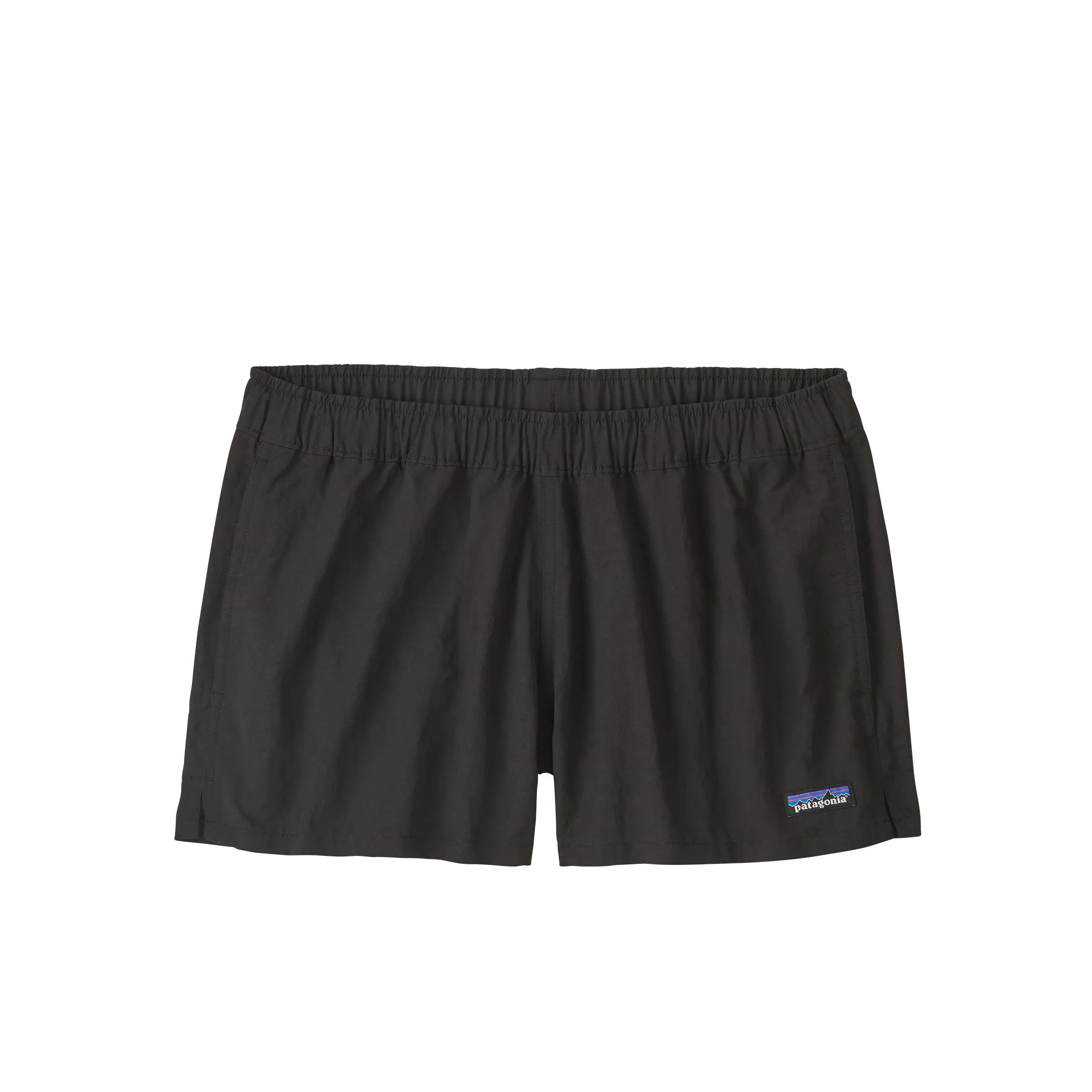Patagonia Womens Barely Baggies Shorts - 2 1/2 In., black w/black — available at Norwood