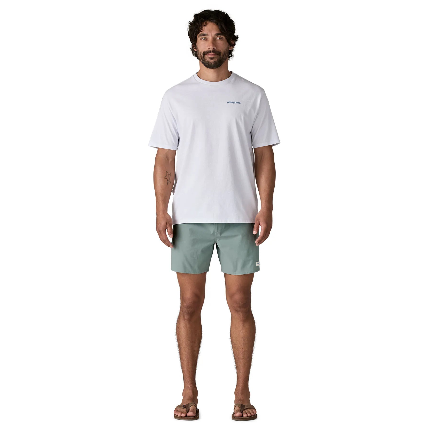 Patagonia Home Waters Volley Shorts (16"), thermal blue — available at Norwood
