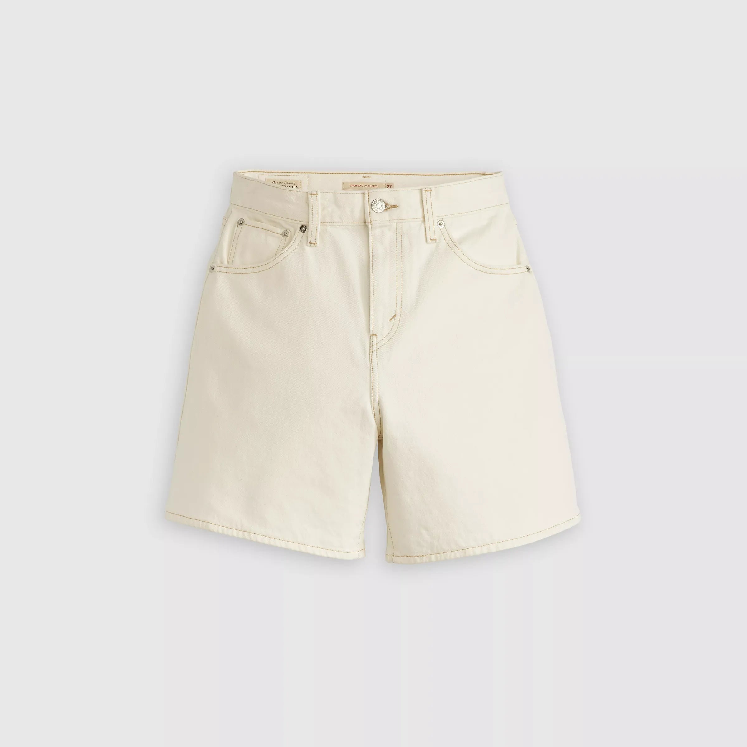 Levi's Womens High Baggy Short, snowing in la — available at Norwood