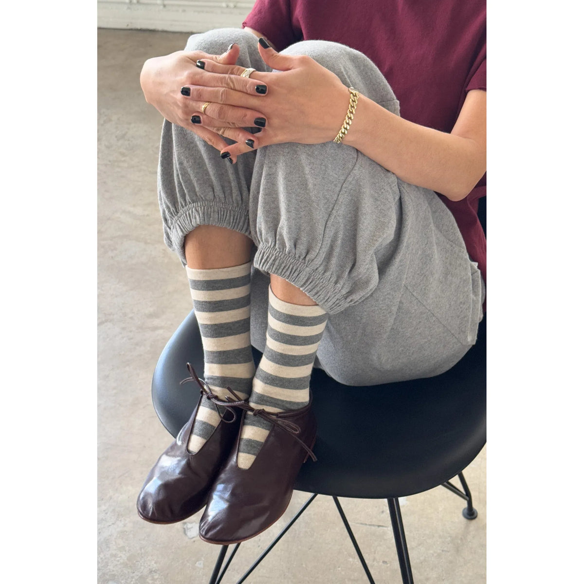 Wally Socks Wide Stripe